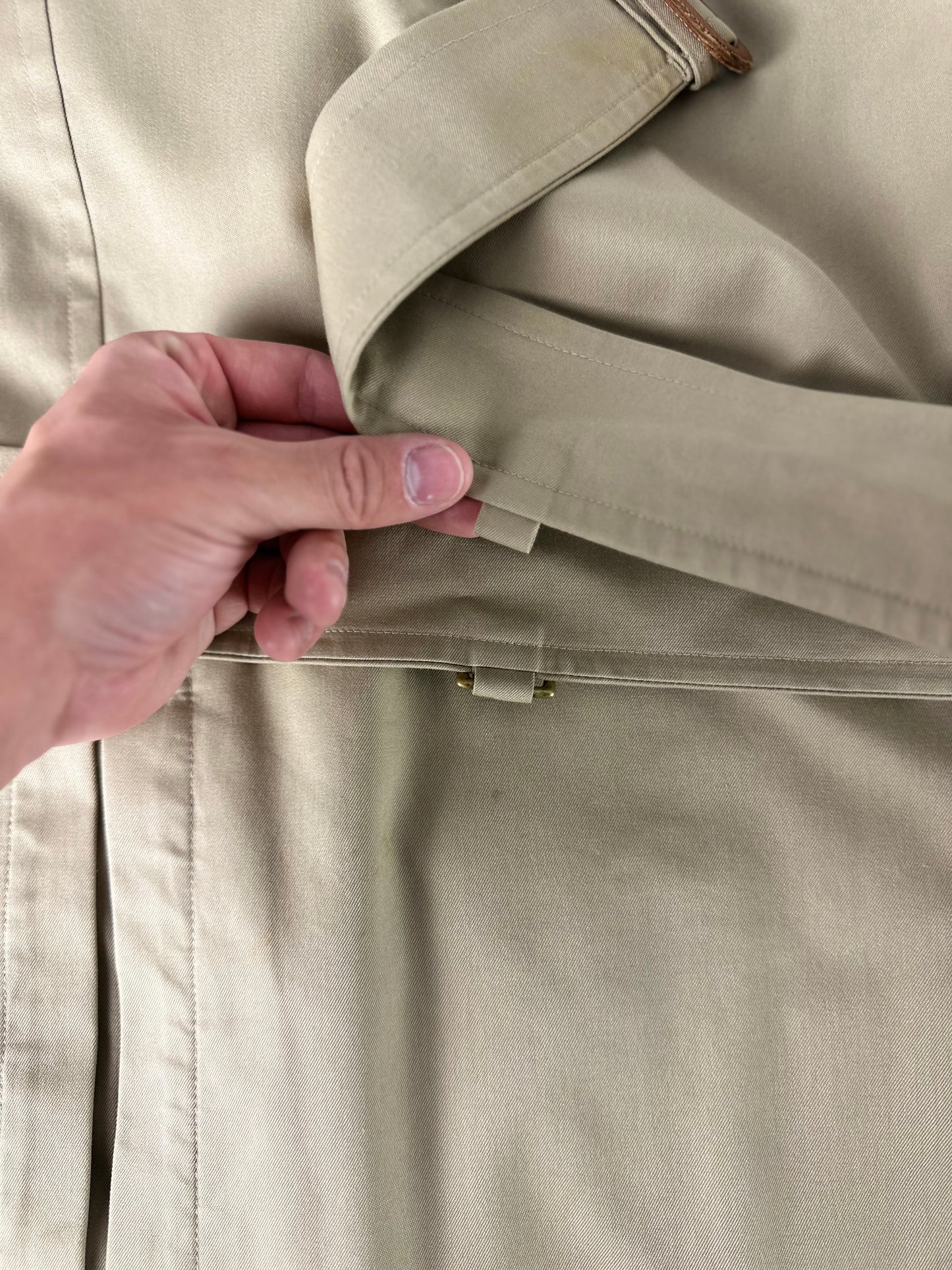 Vintage Burberry Trench Coat Size 50 L