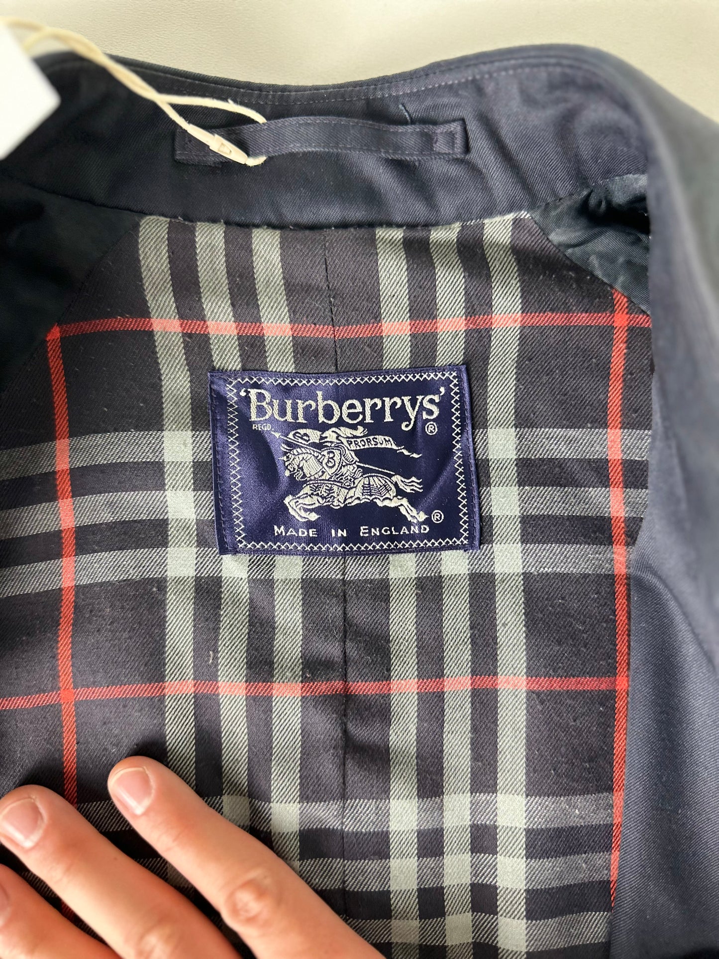 Vintage Burberry Trench Coat Size 12 M