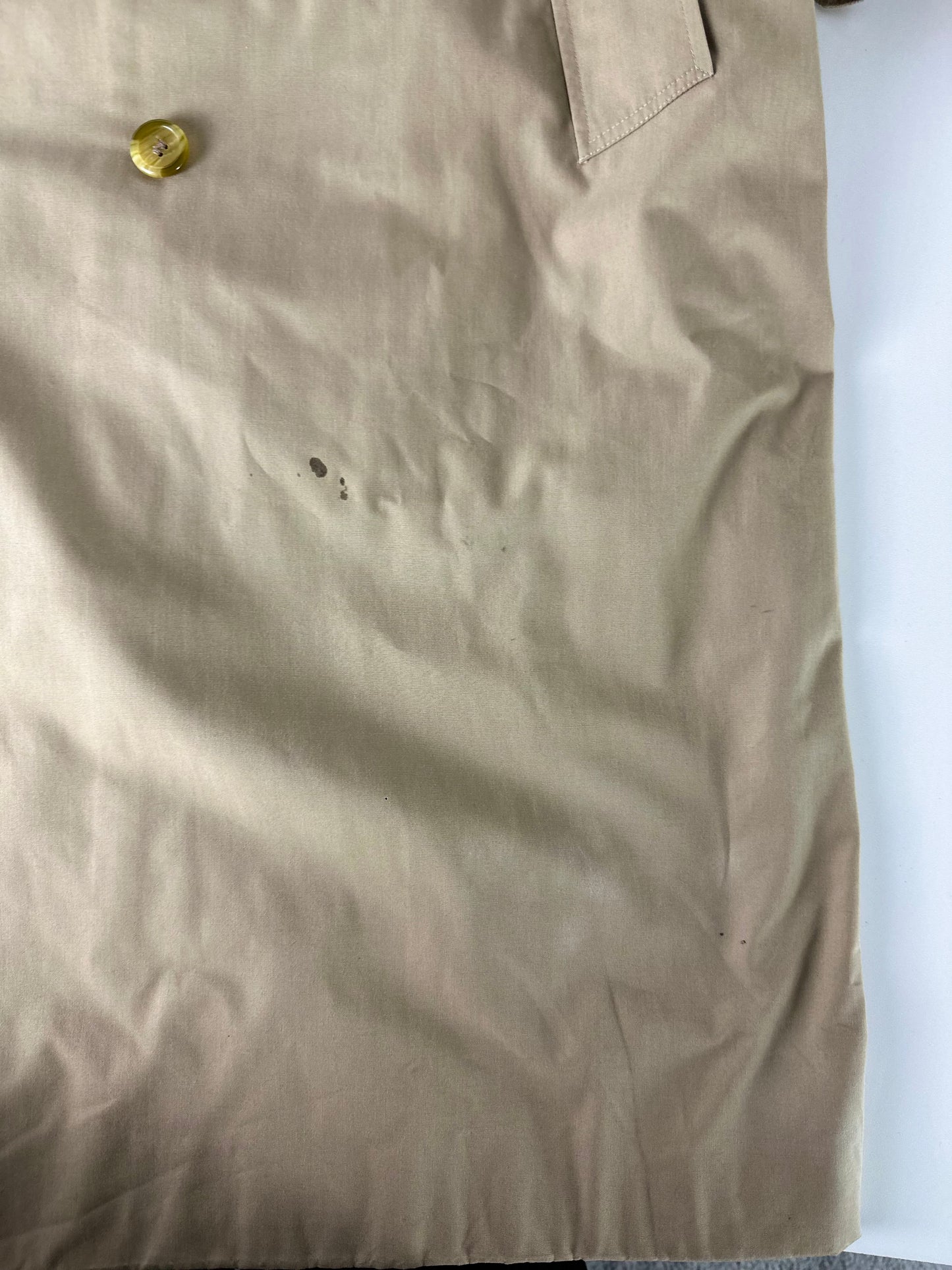 Vintage Burberry Trench Coat Size 58 XXL