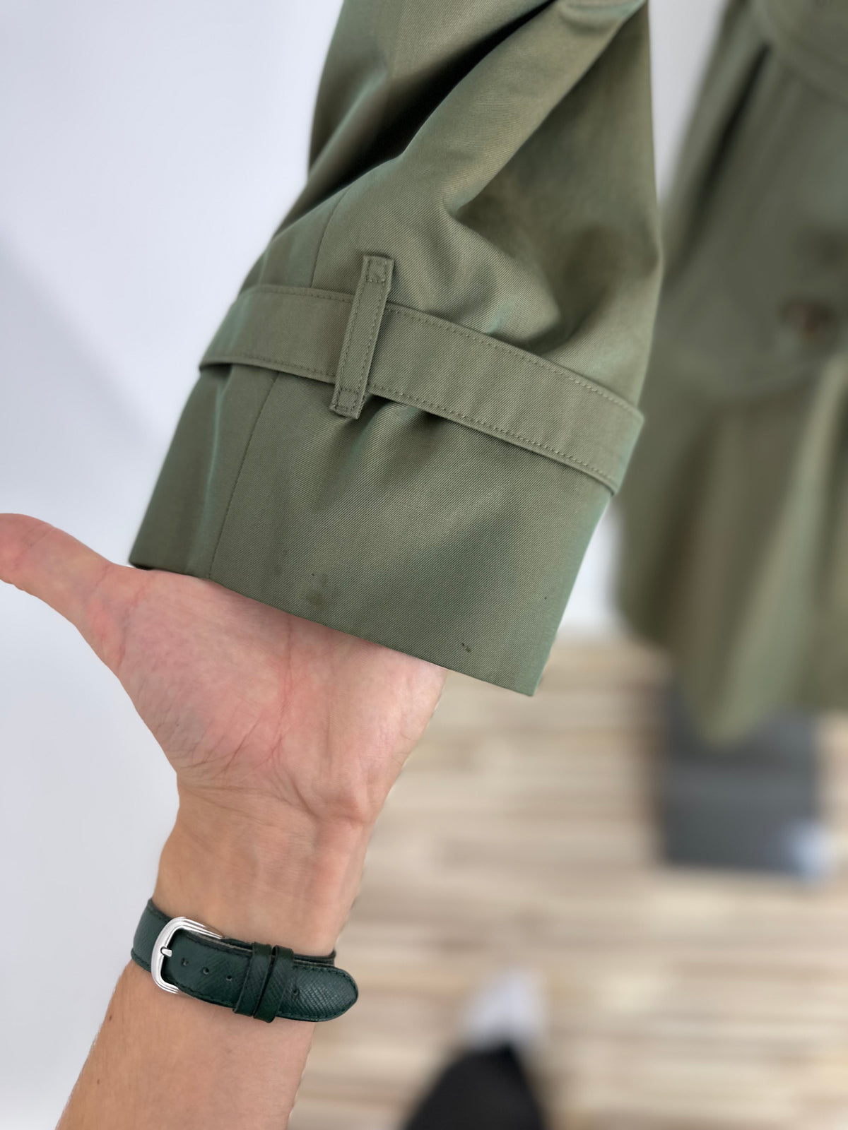 Vintage Burberry Trench Coat Khaki Size 50 L