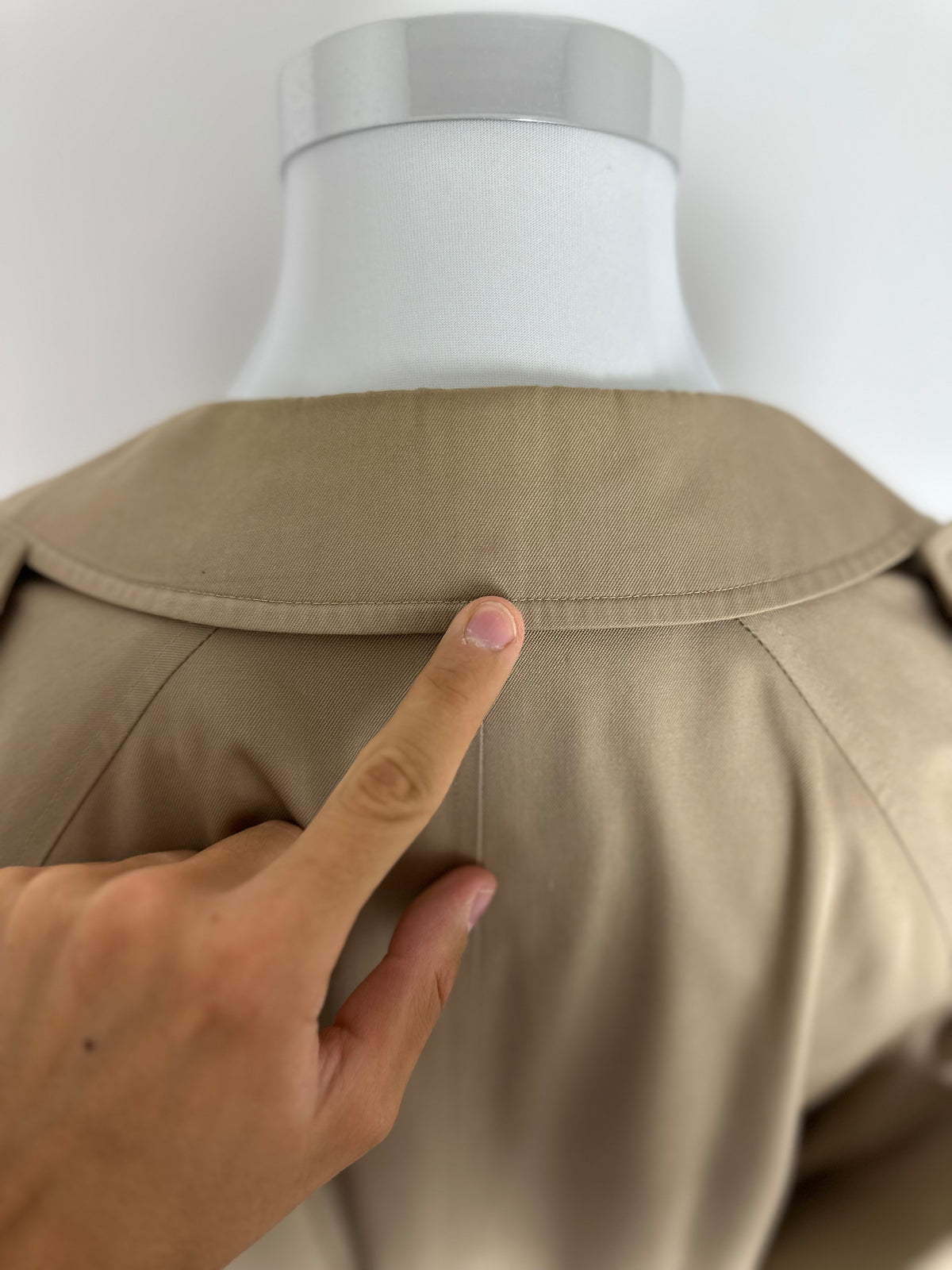 Vintage Burberry Trench Coat Beige Size 56 XL
