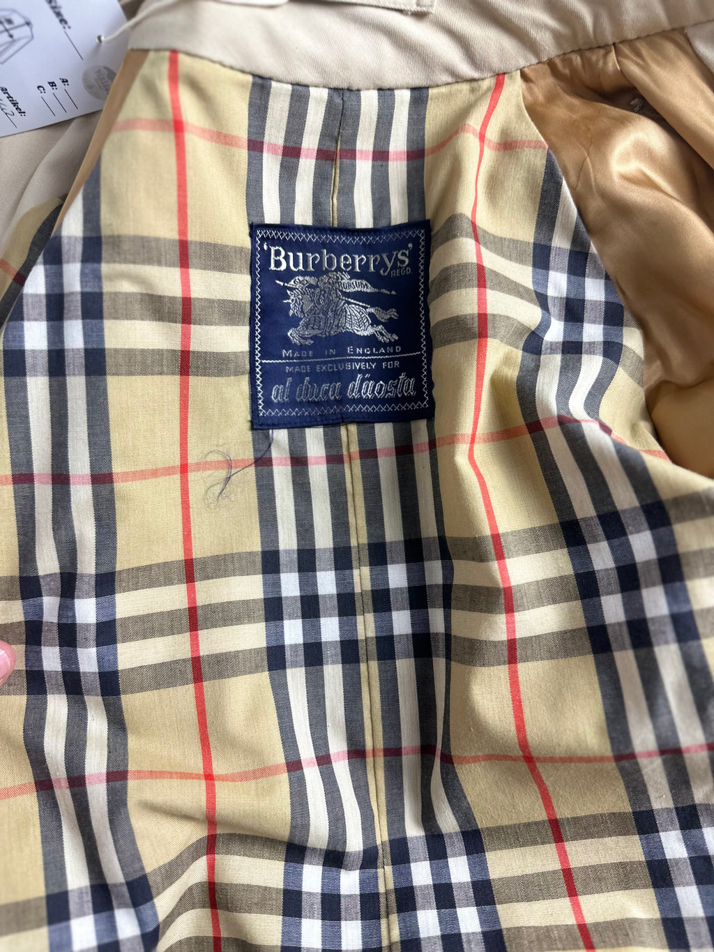 Burberrys Trenchcoat (44/XS)