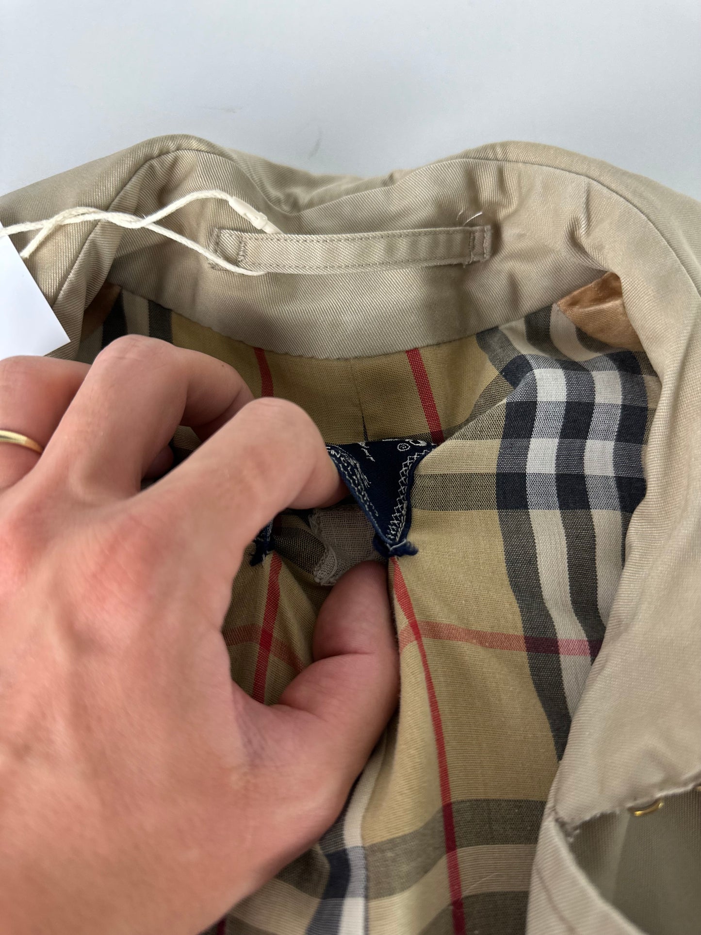 Vintage Burberry Trench Coat Size 50 L