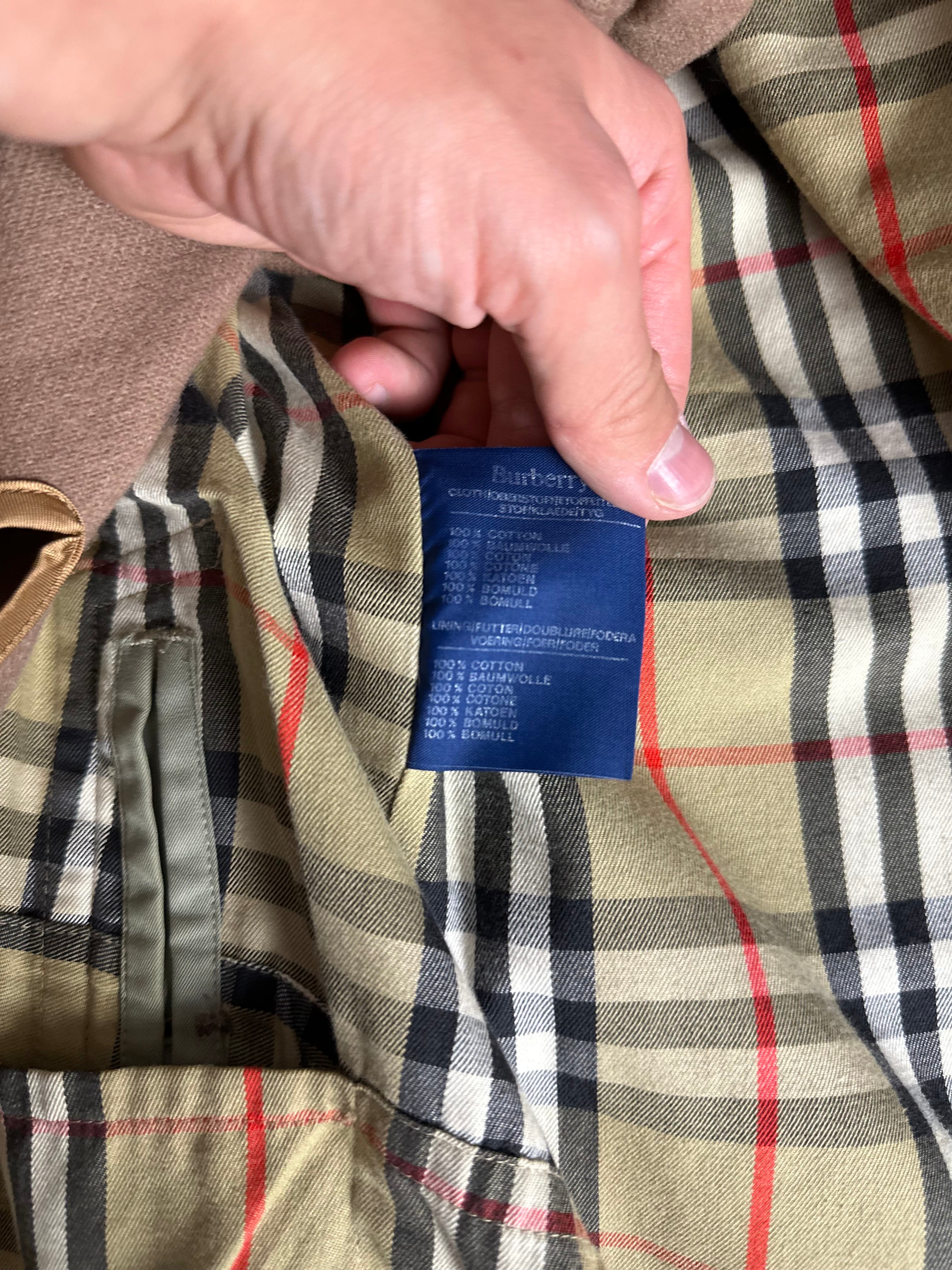 Burberrys Trenchcoat (54/XL) including Inlet