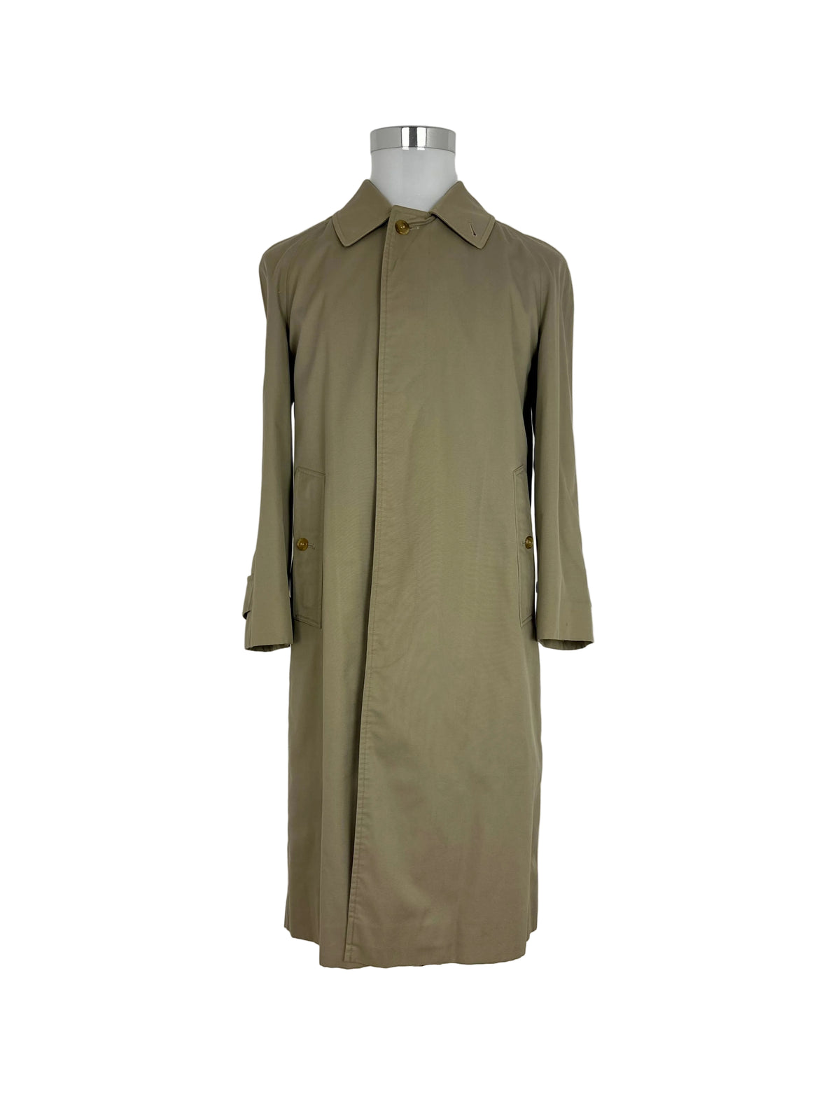 Vintage Burberry Car Coat Beige Size 46 S