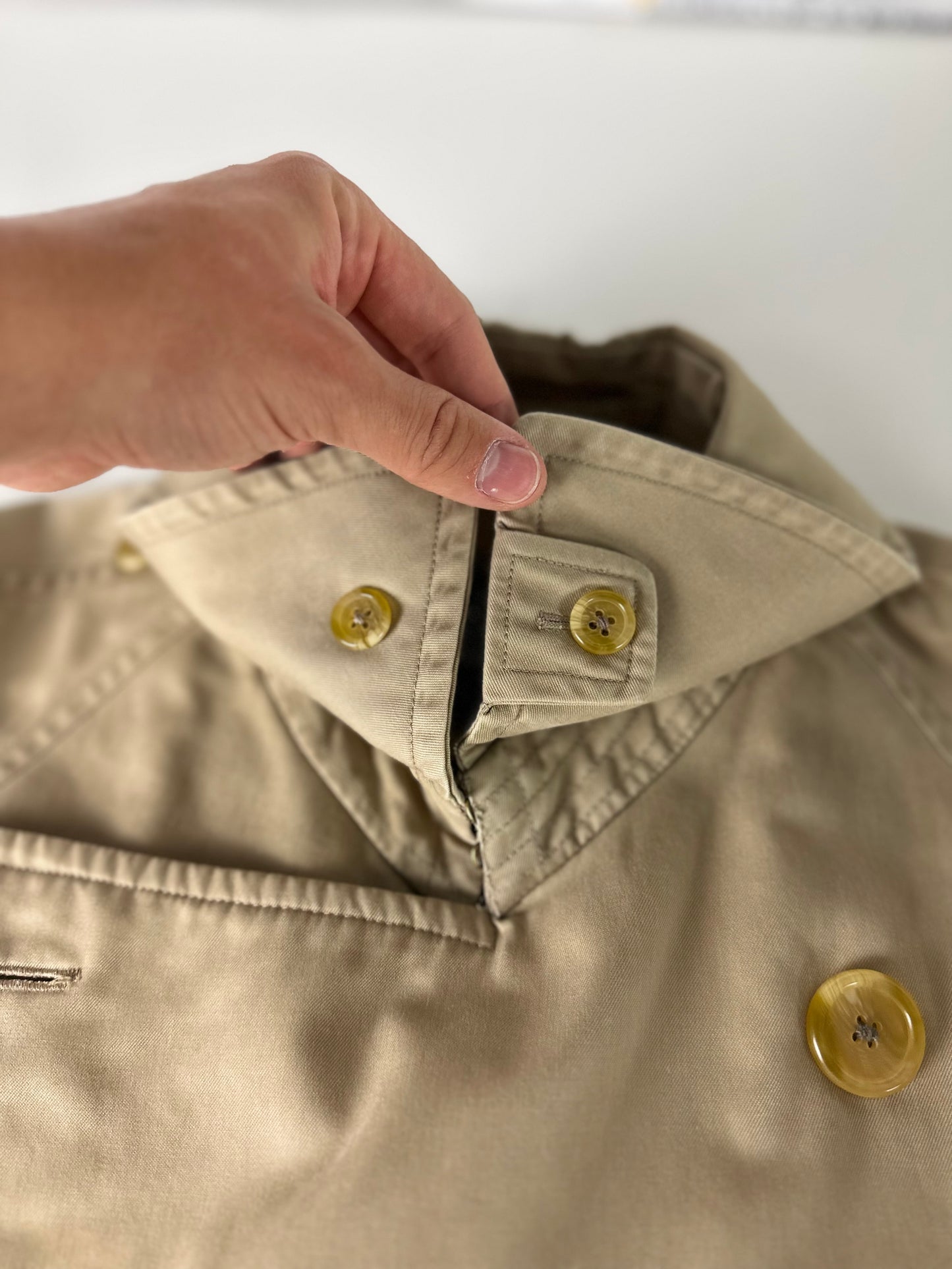 Vintage Burberry Trench Coat Size 50 L
