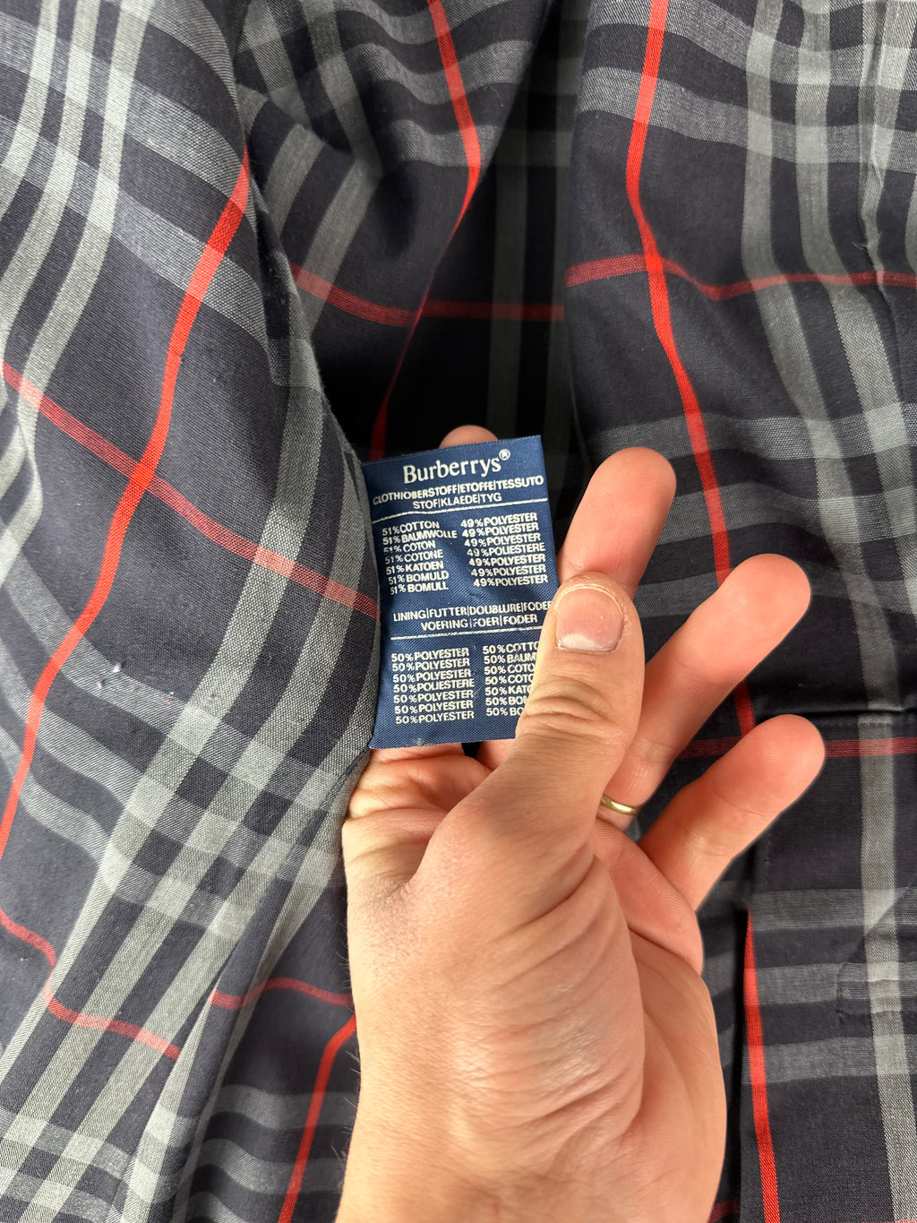 Burberrys Trenchcoat (12/M)