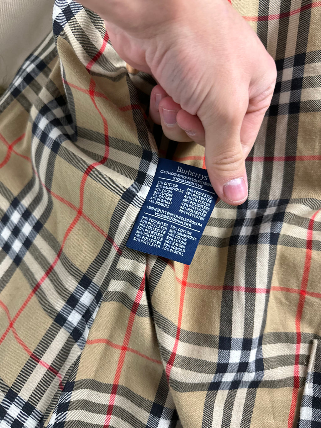 Burberrys Trenchcoat (12/M)