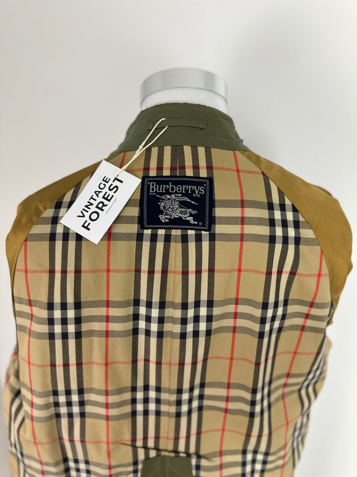 Vintage Burberry Trench Coat Khaki Size 50 L