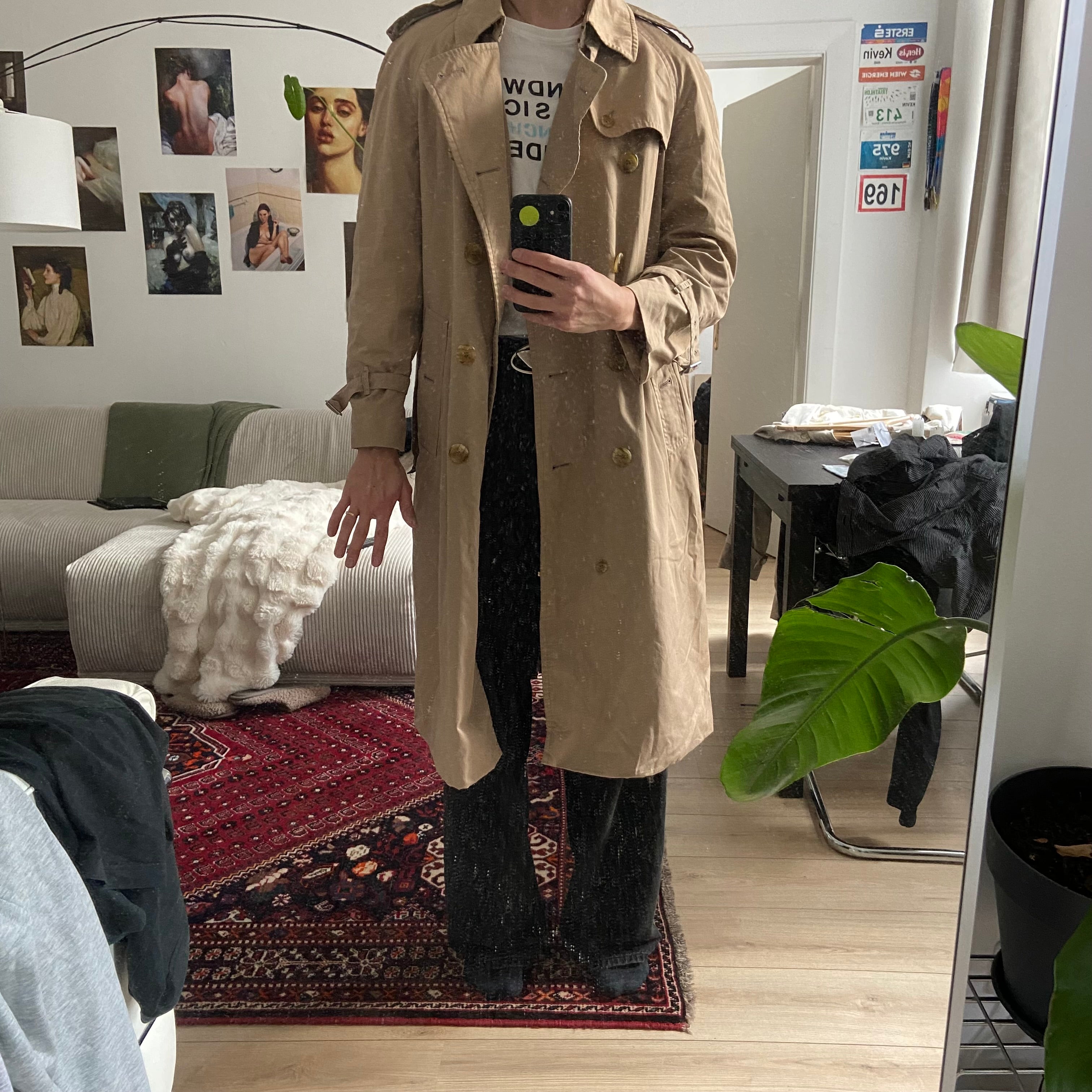 Burberry Trenchcoat Size 50/L