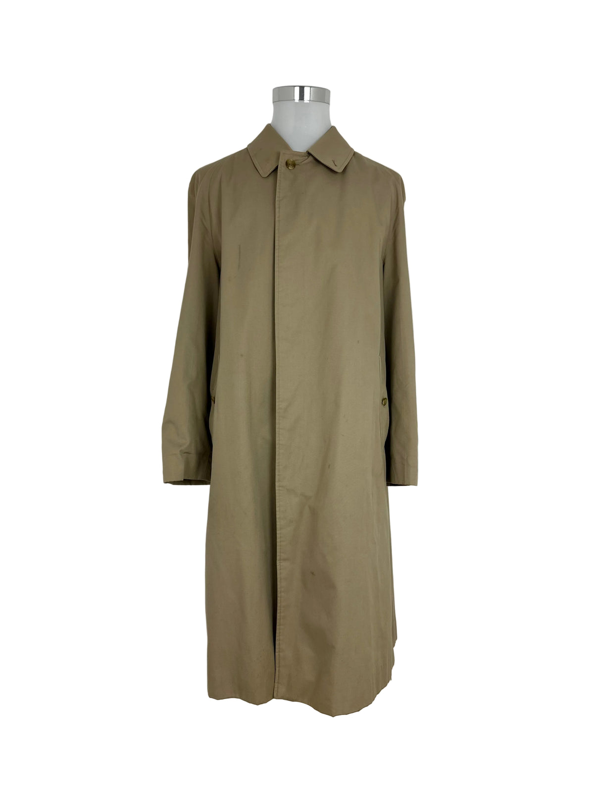 Vintage Burberry Car Coat Beige Size 52 L