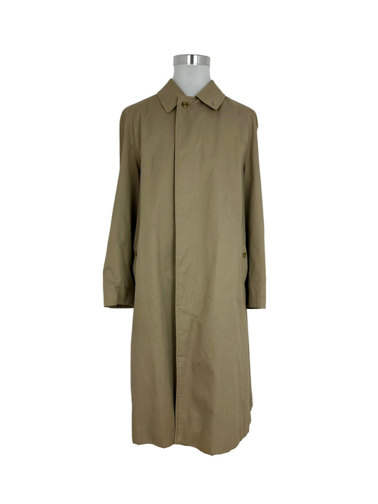 Vintage Burberry Car Coat Beige Size 52 L