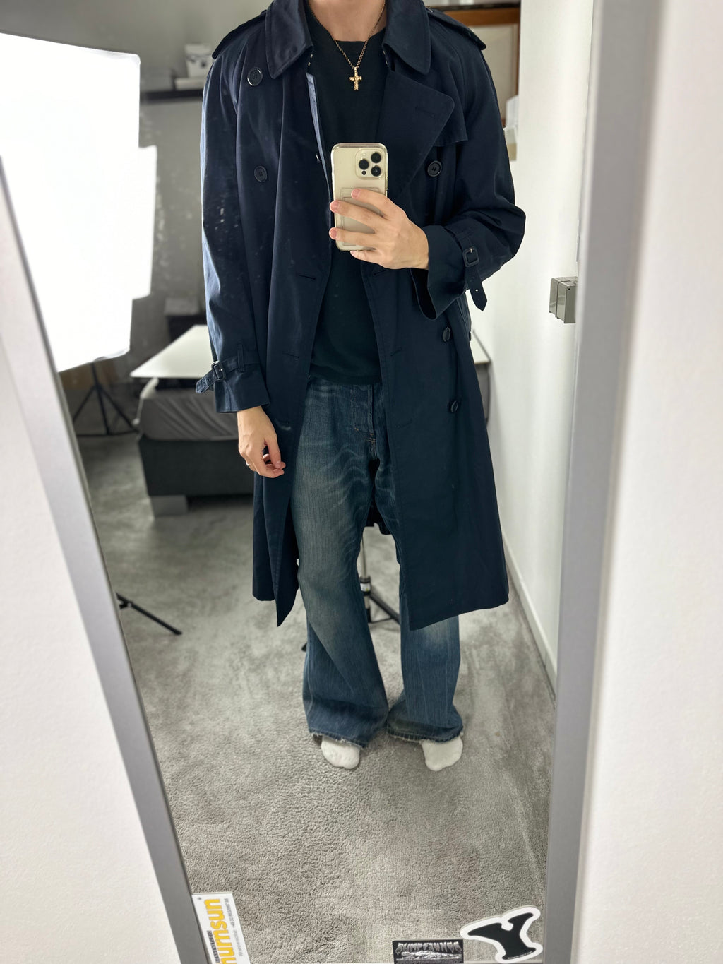 Burberrys Trenchcoat (48/M) including Inlet