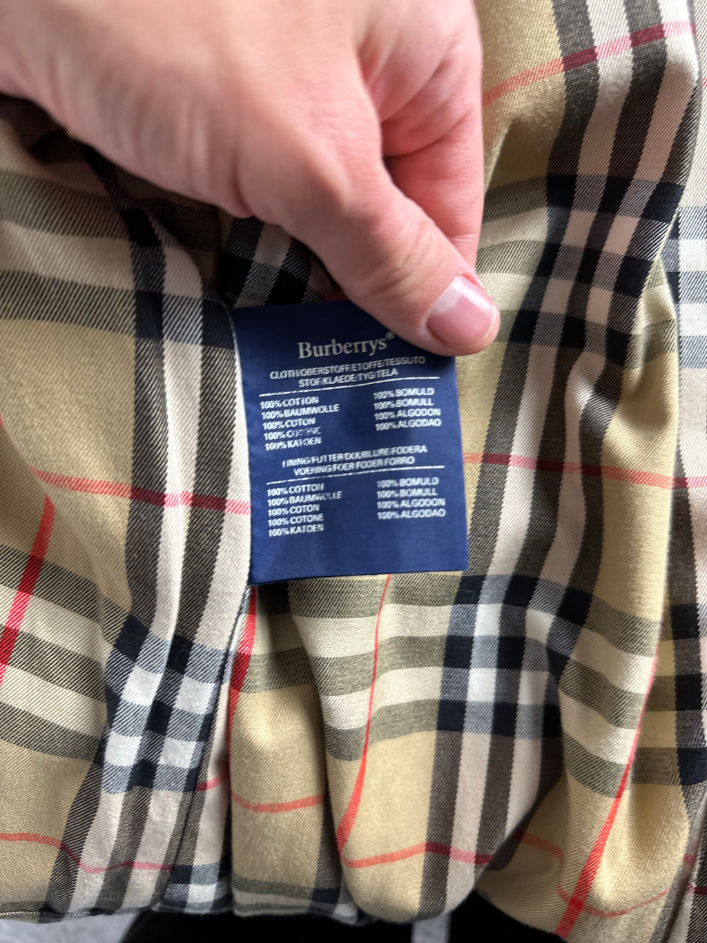 Burberrys Trenchcoat (56/XL)