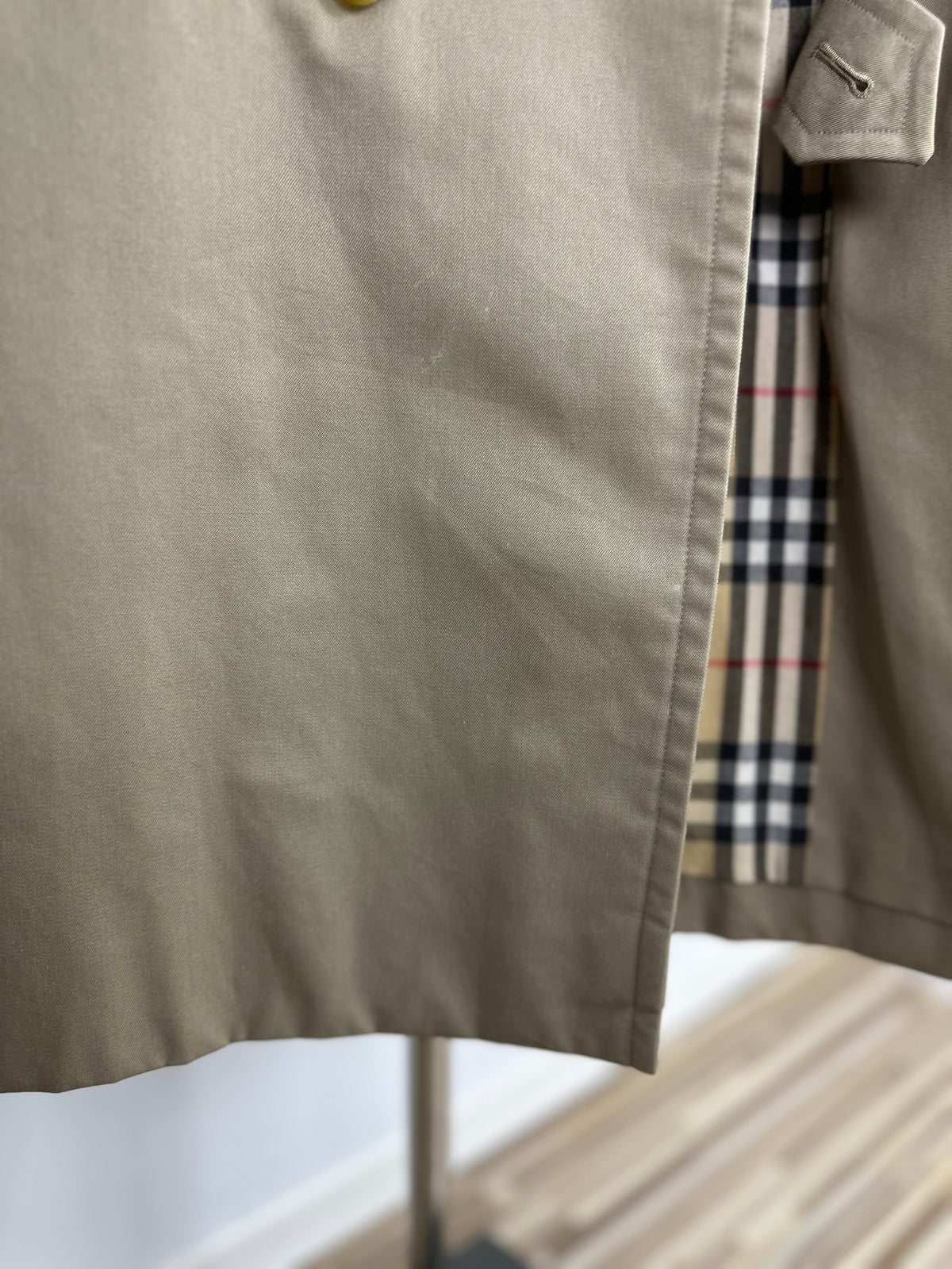 Vintage Burberry Trench Coat Beige Size 56 XL