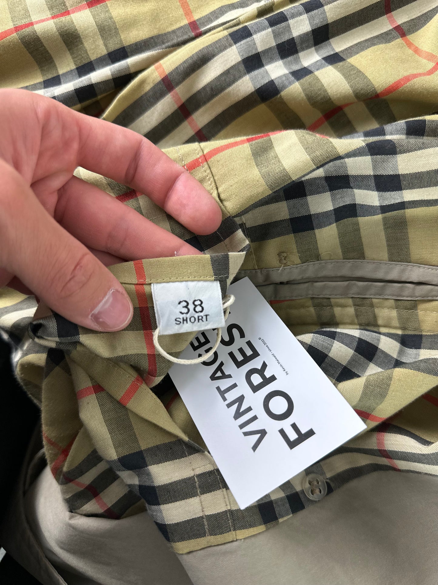Vintage Burberry Trench Coat Size 52 L