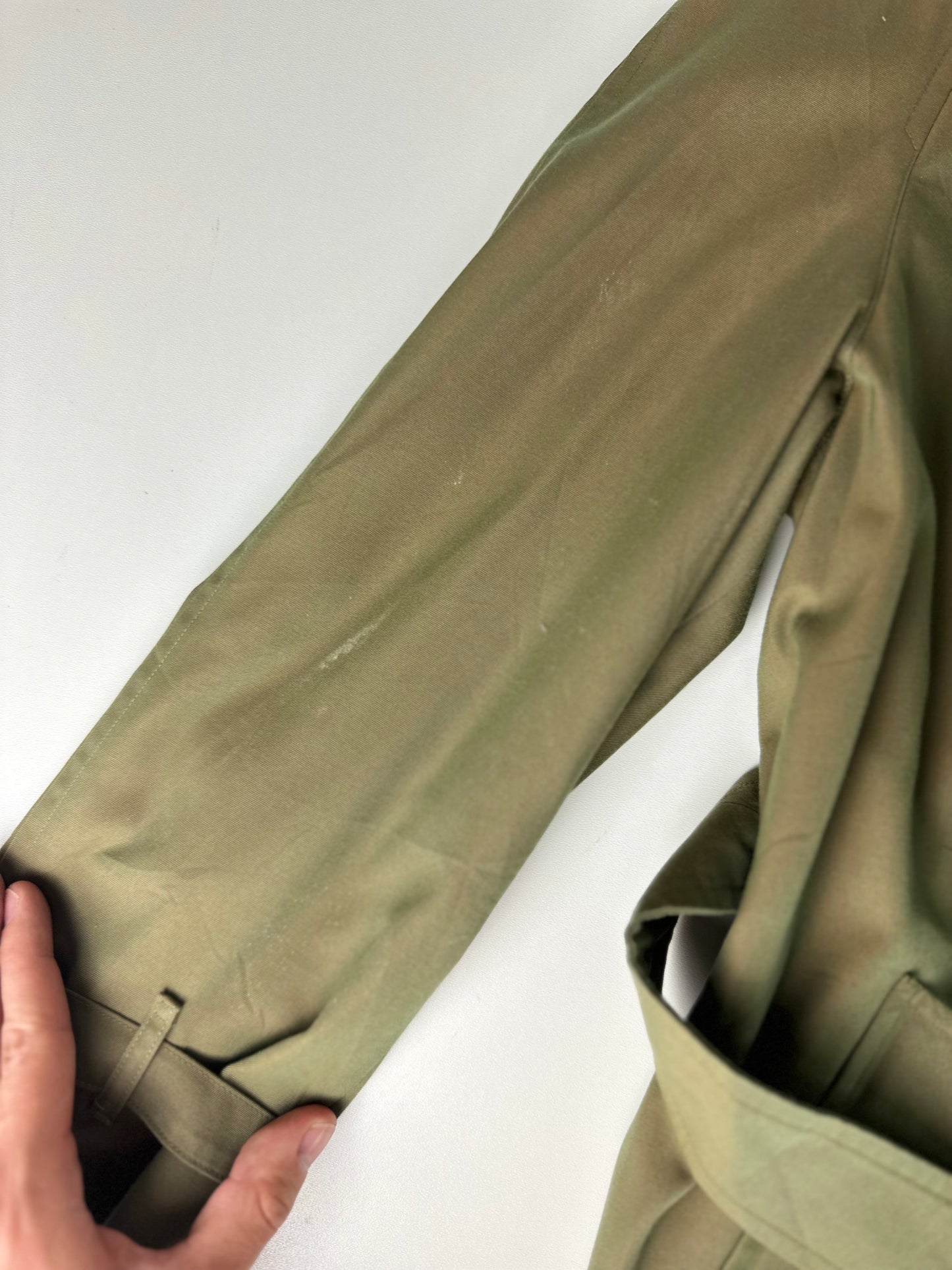 Vintage Burberry Trench Coat Size 8 XS