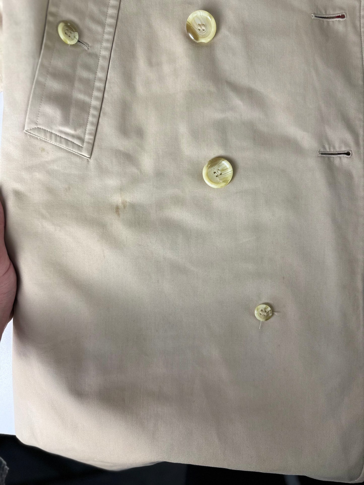 Vintage Burberry Trench Coat Size 44 XS