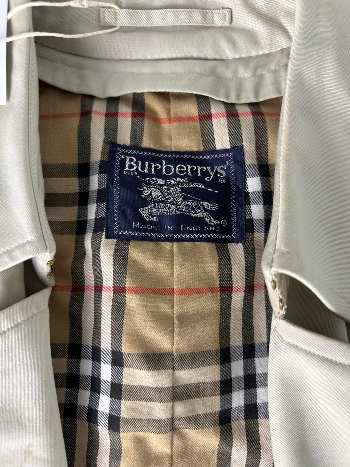 Vintage Burberry Trench Coat Size 48 M
