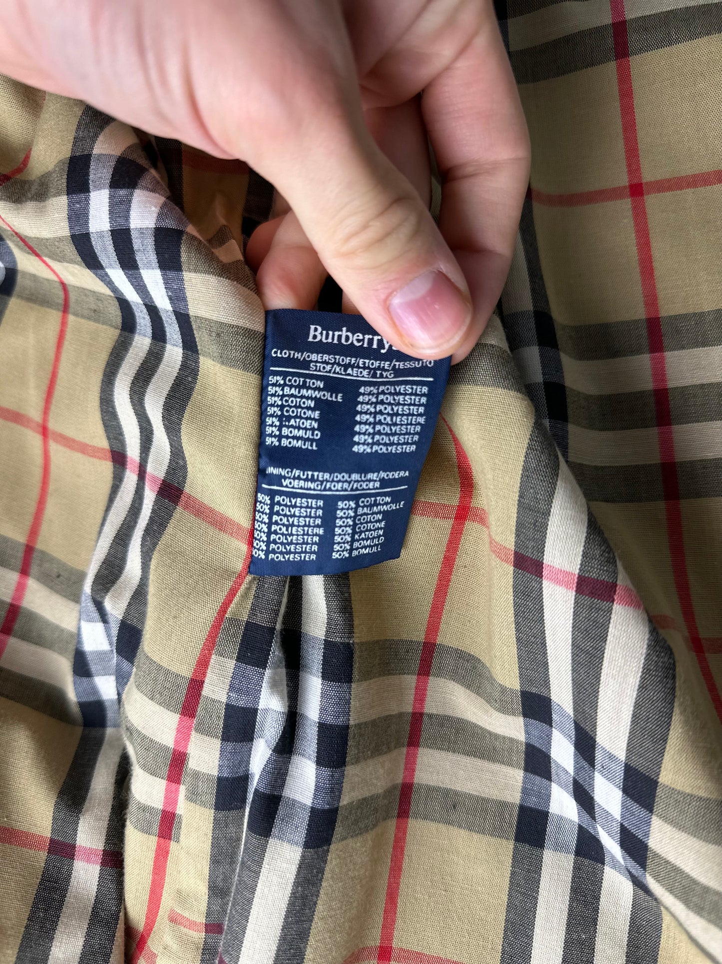 Burberrys Trenchcoat (6/XXS)