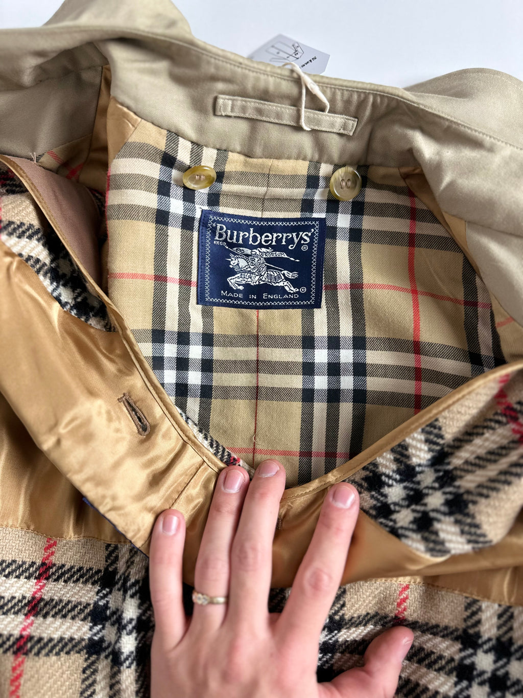 Burberrys Trenchcoat (44/XS) including Inlet