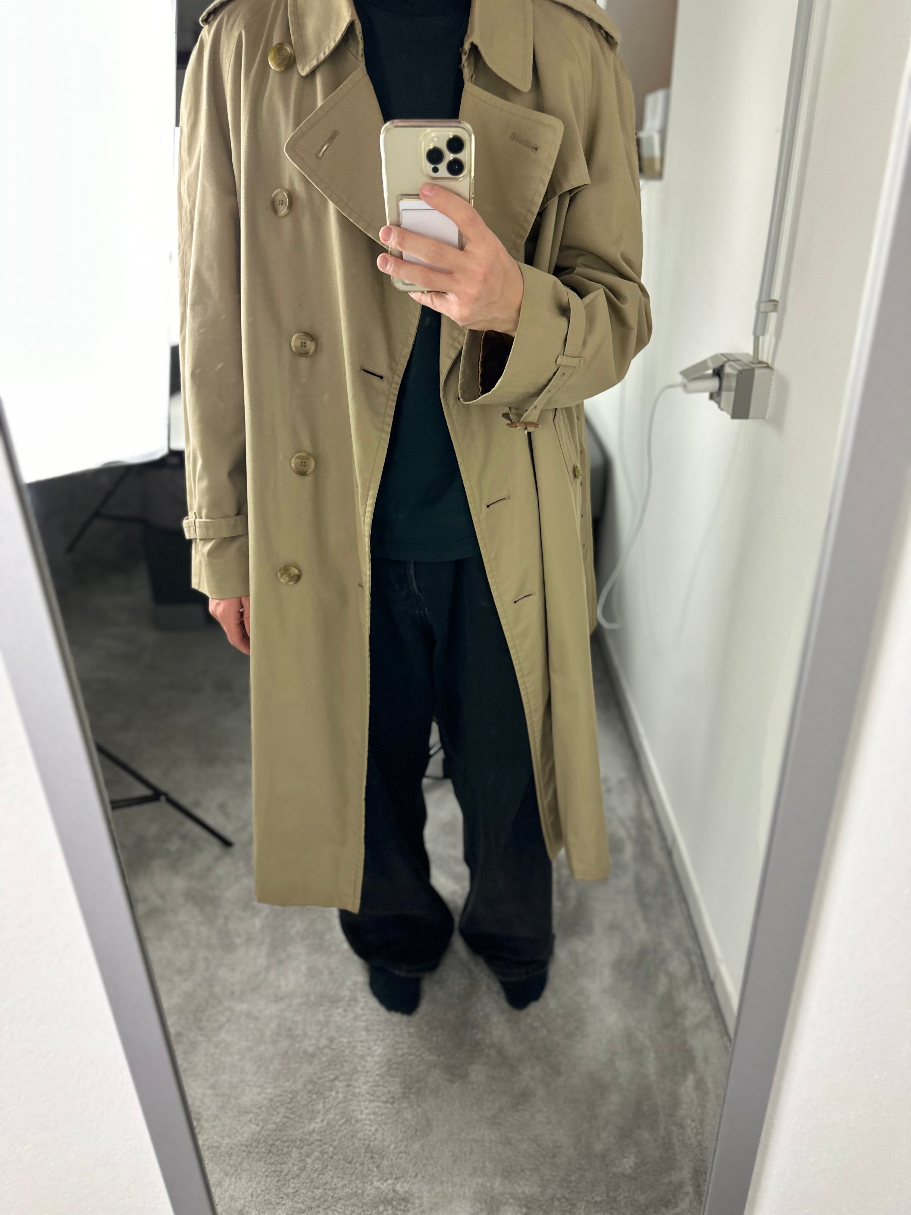 Burberrys Trenchcoat (58/XXL) including Inlet