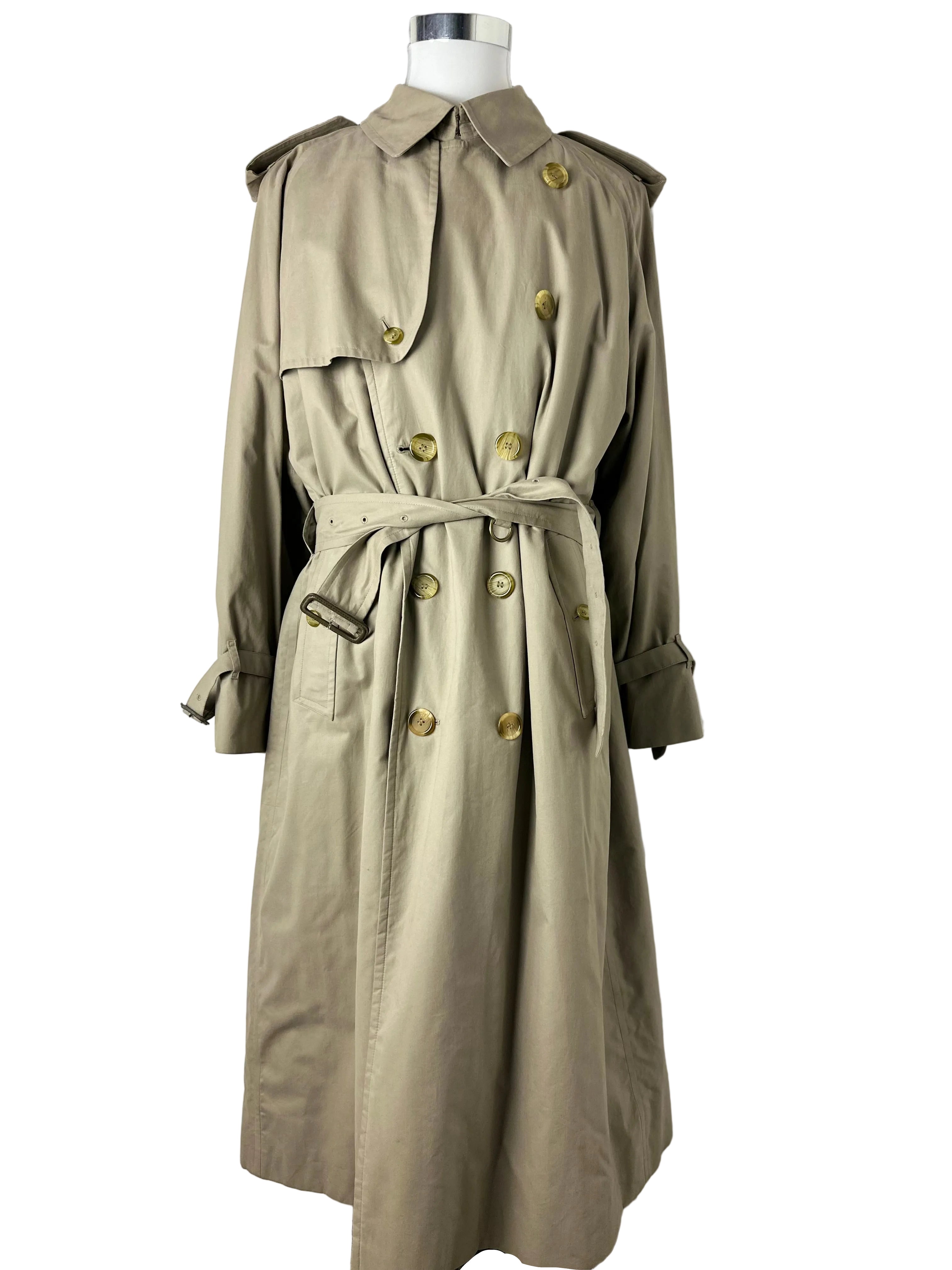 Burberrys Trenchcoat (58/XXL) including Inlet