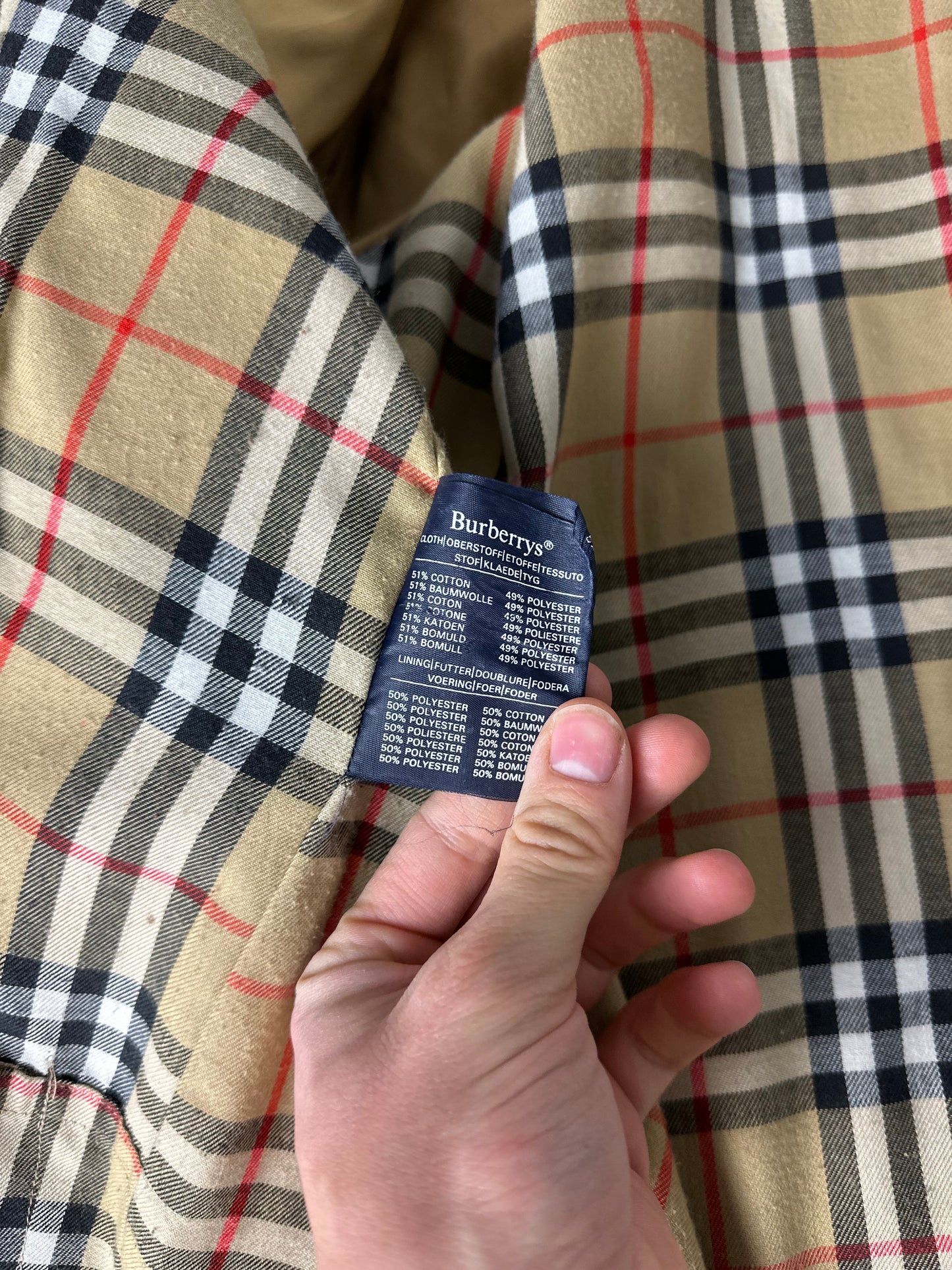 Burberrys Trenchcoat (12/M)