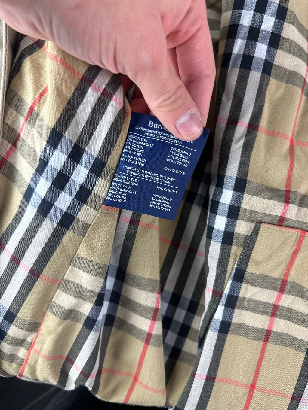 Burberrys Trenchcoat (12/M)