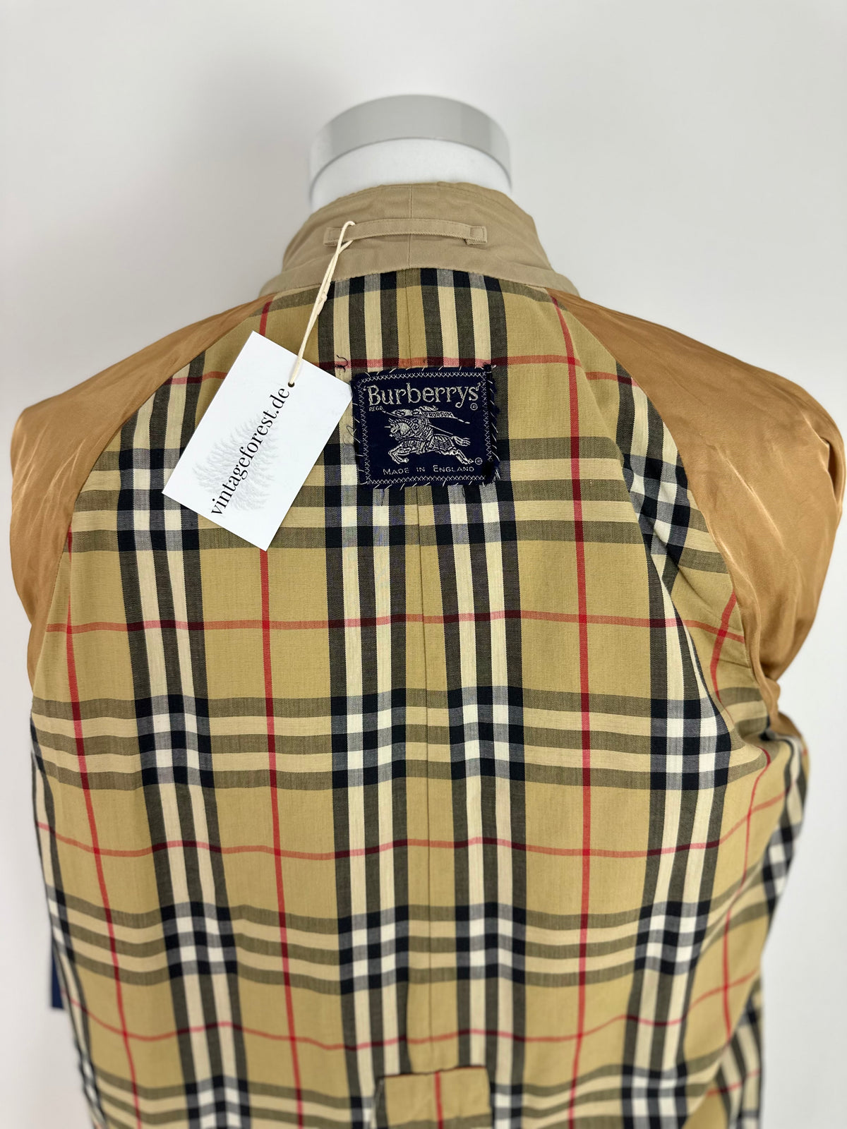Vintage Burberry Trench Coat Beige Size 48 M