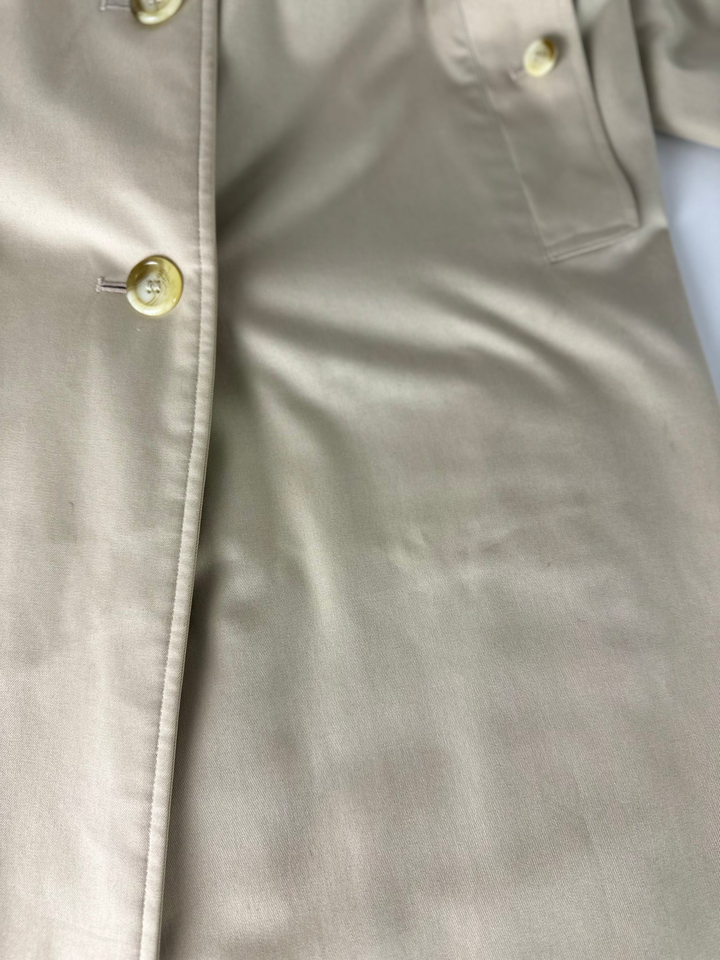 Vintage Burberry Trench Coat Size 16 XL