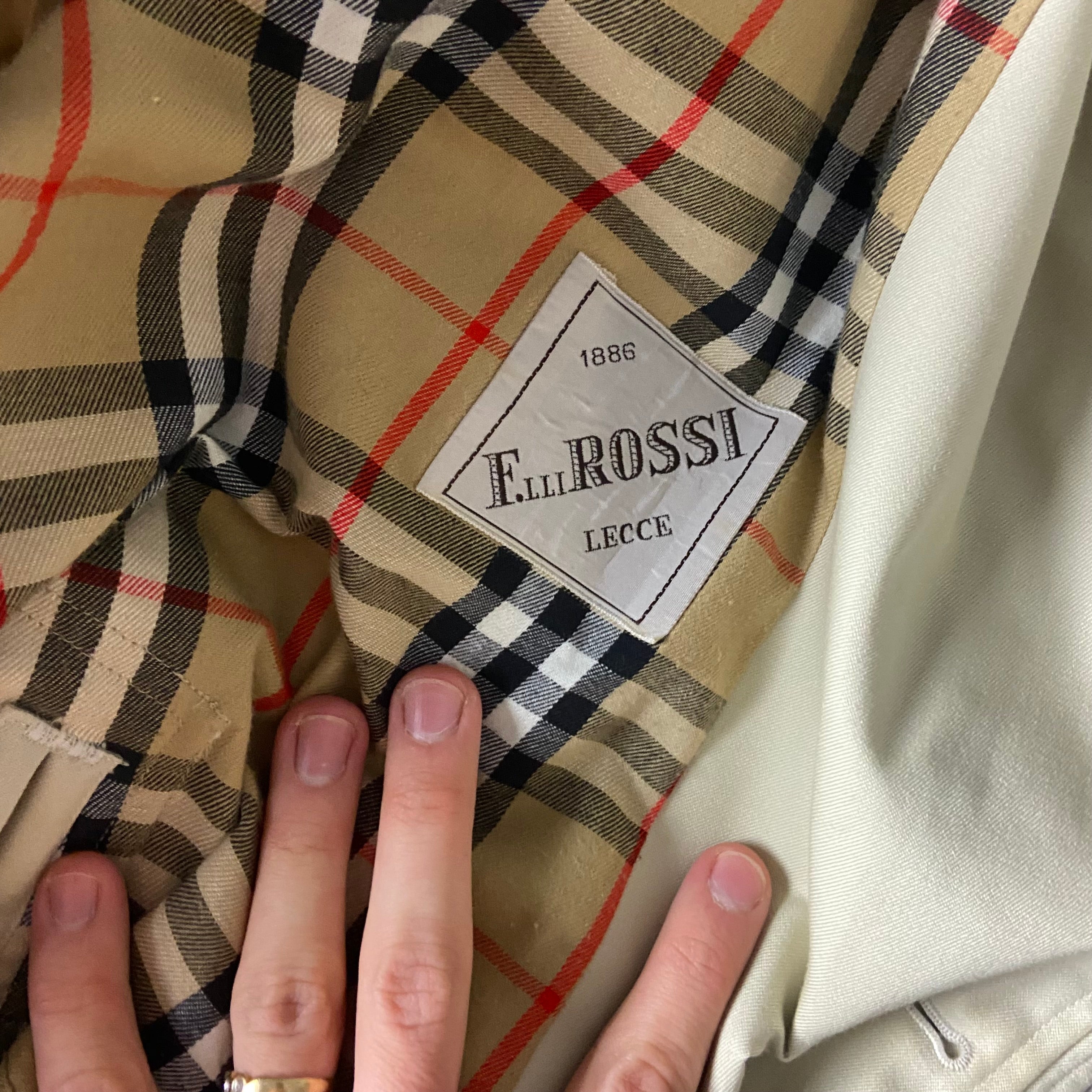 Burberry Trenchcoat Size 54/XL