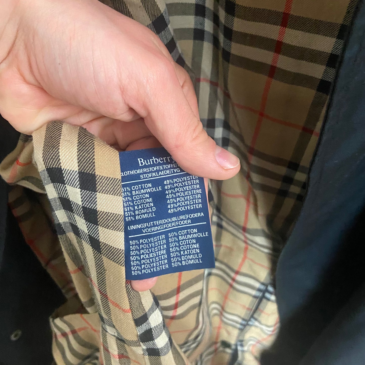 Burberry Trenchcoat Size 54/XL
