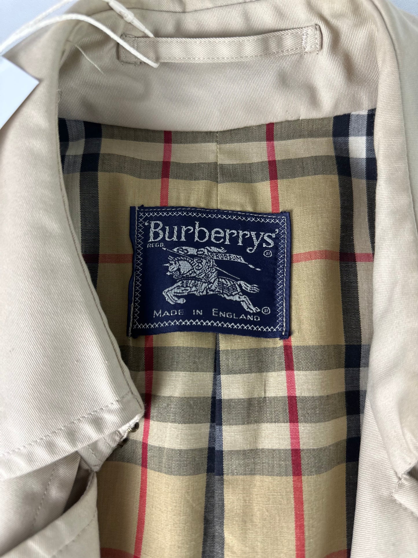 Vintage Burberry Trench Coat Size 56 XL