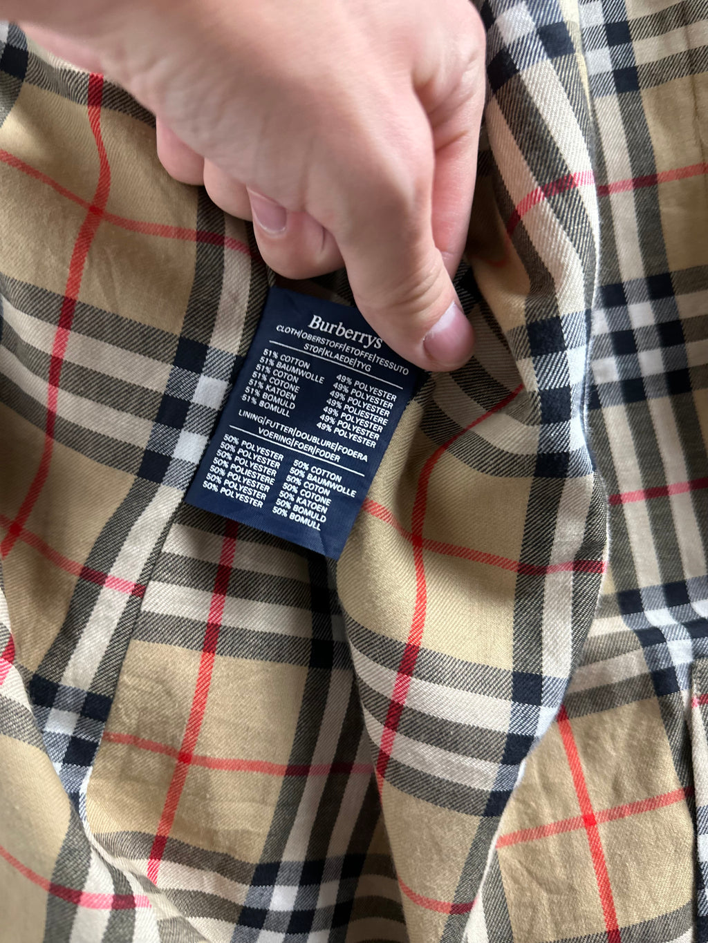 Burberrys Trenchcoat (12/M)