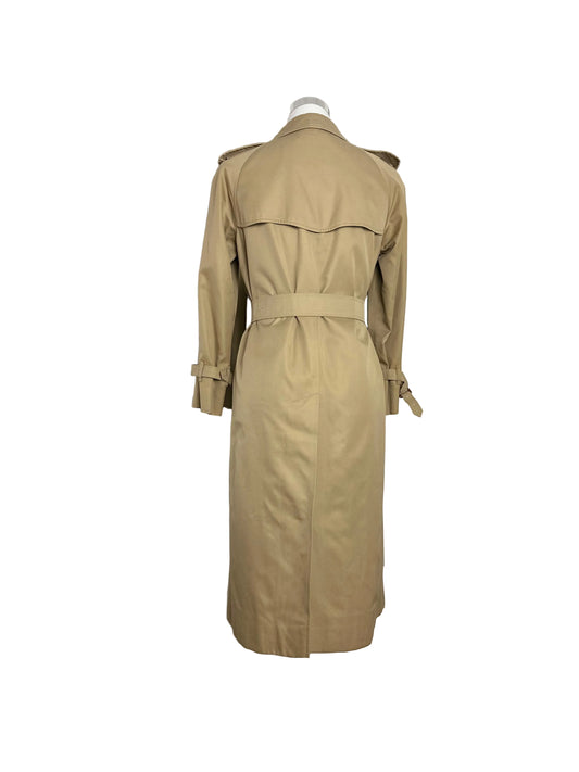 Vintage Burberry Trench Coat Size 8 XS