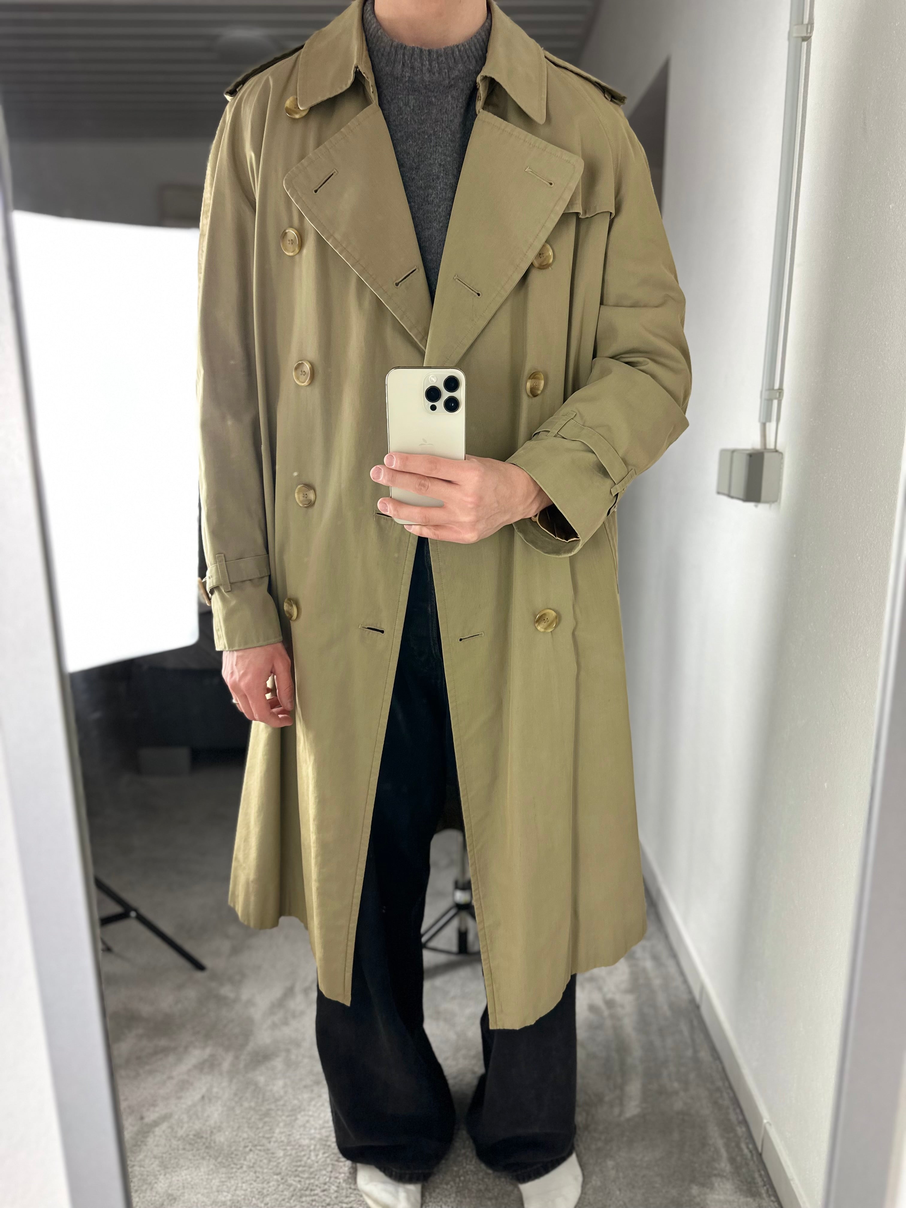 Burberrys Trenchcoat (54/XL) including Inlet