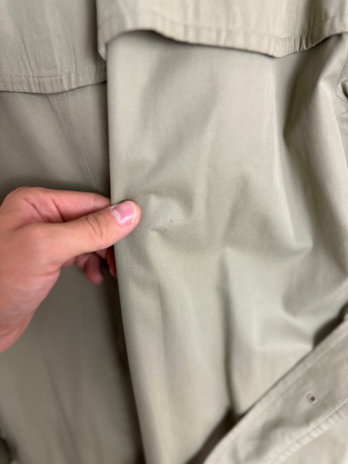 Vintage Burberry Trench Coat Oliv Size 58 XXL