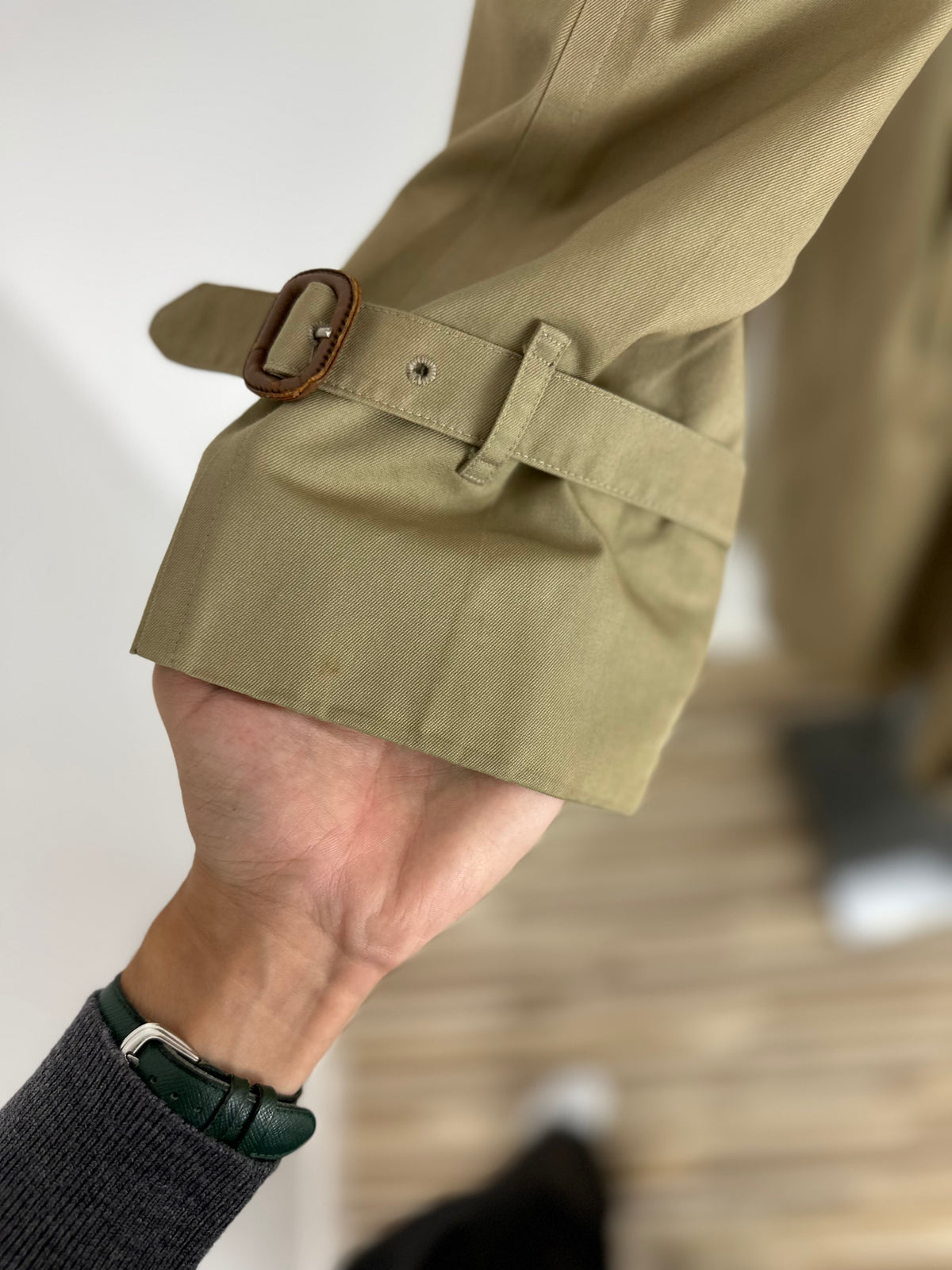 Vintage Burberry Trench Coat Beige Size 50 L