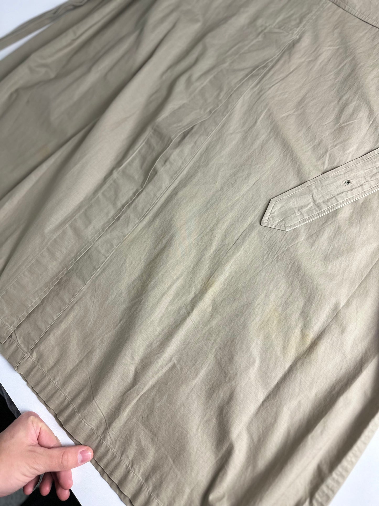 Vintage Burberry Car Coat Beige Size 56 XL