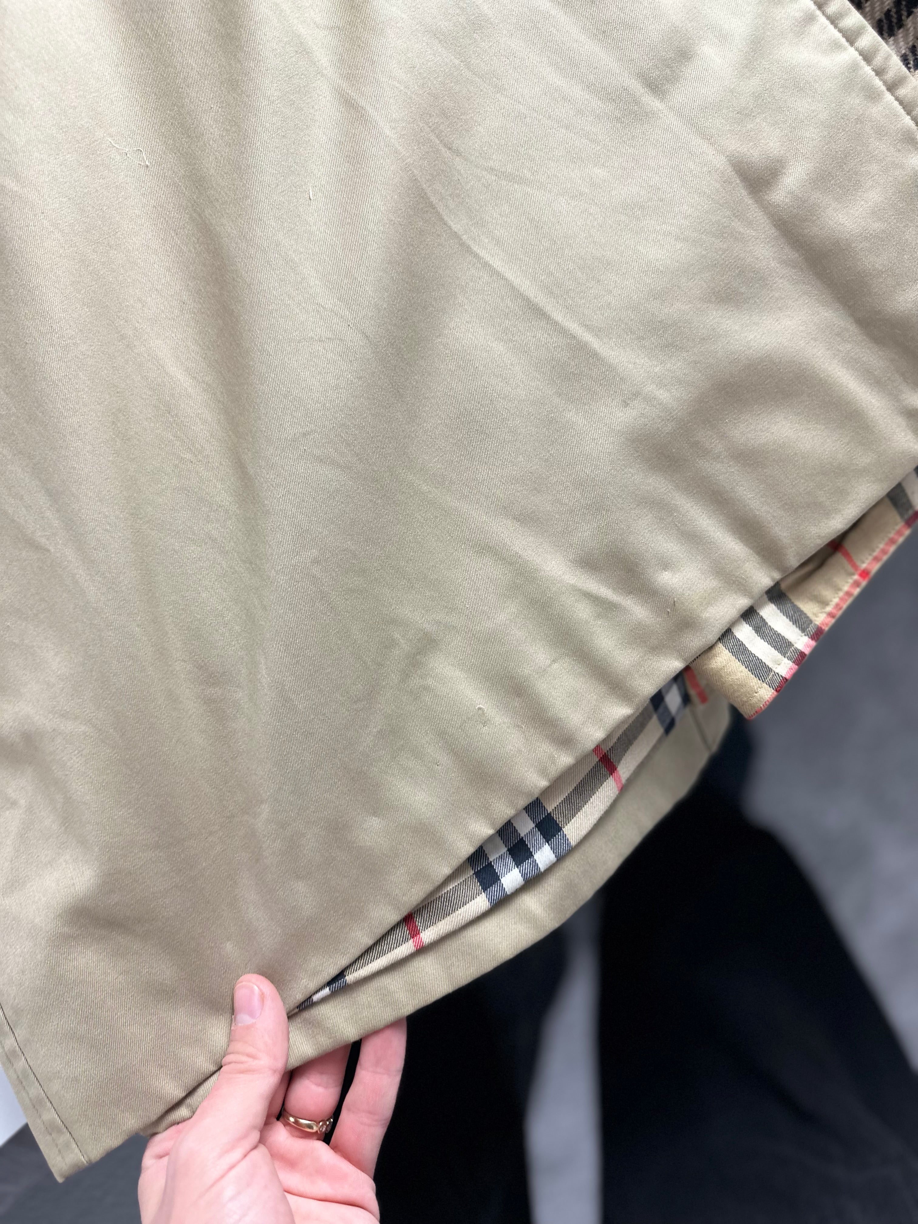 Burberrys Trenchcoat (58/XXL) including Inlet