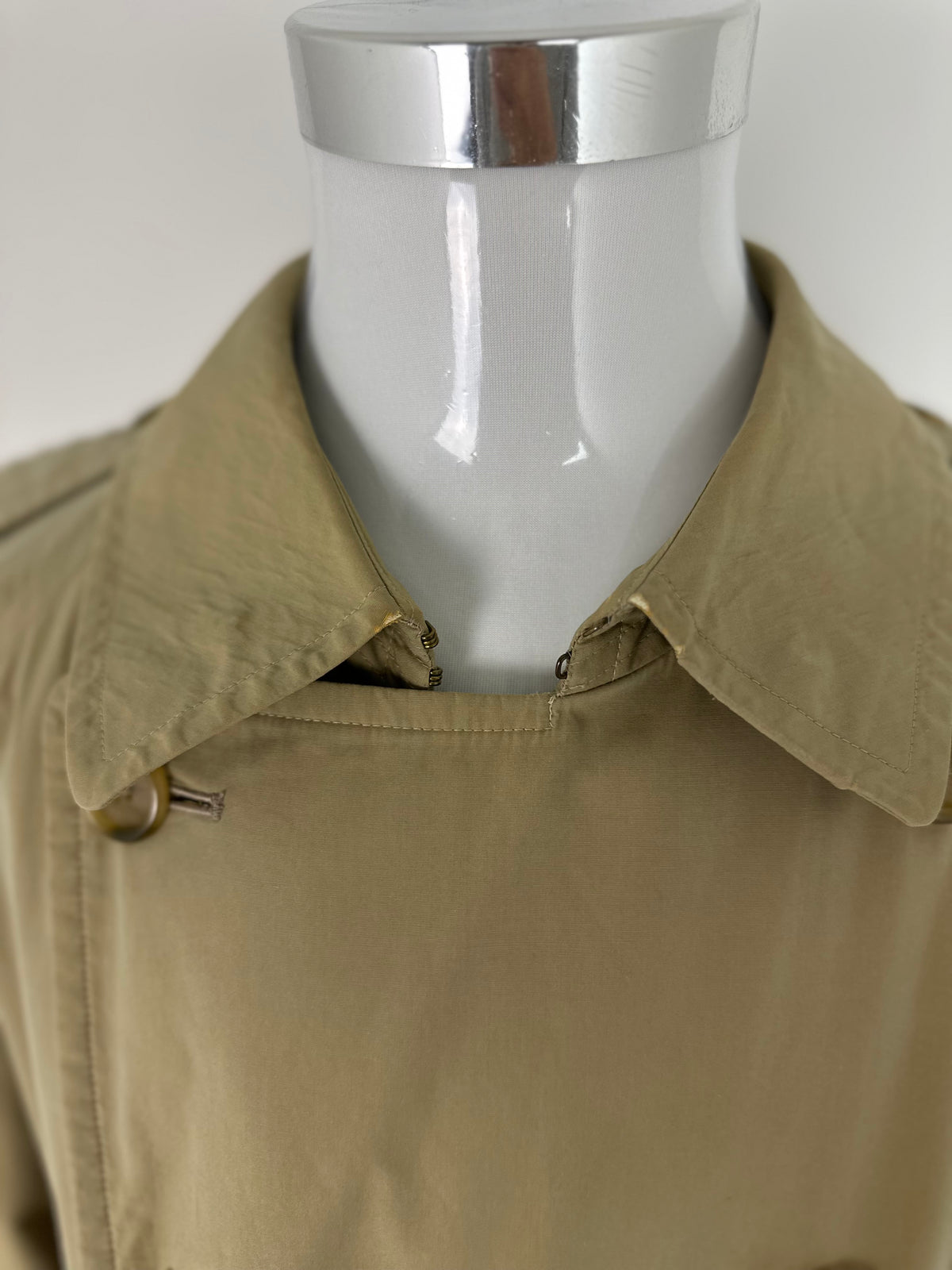 Vintage Burberry Trench Coat Beige Size 60 XXXL