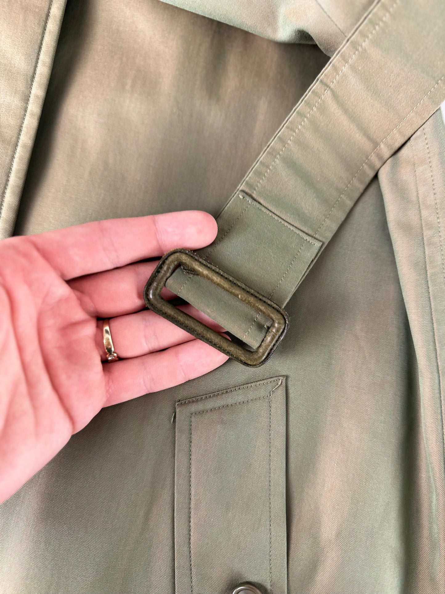 Vintage Burberry Trench Coat Size 10 S