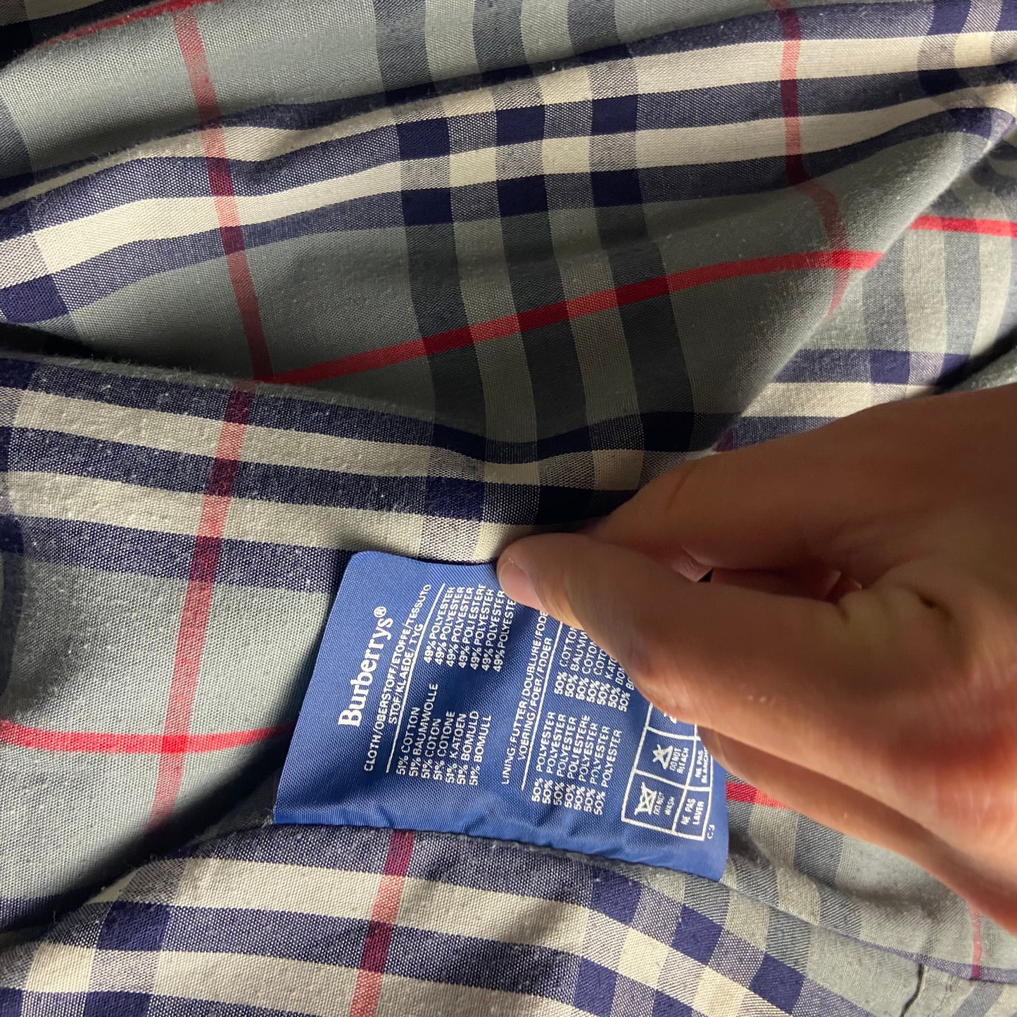 Burberry Trenchcoat Size 52/L