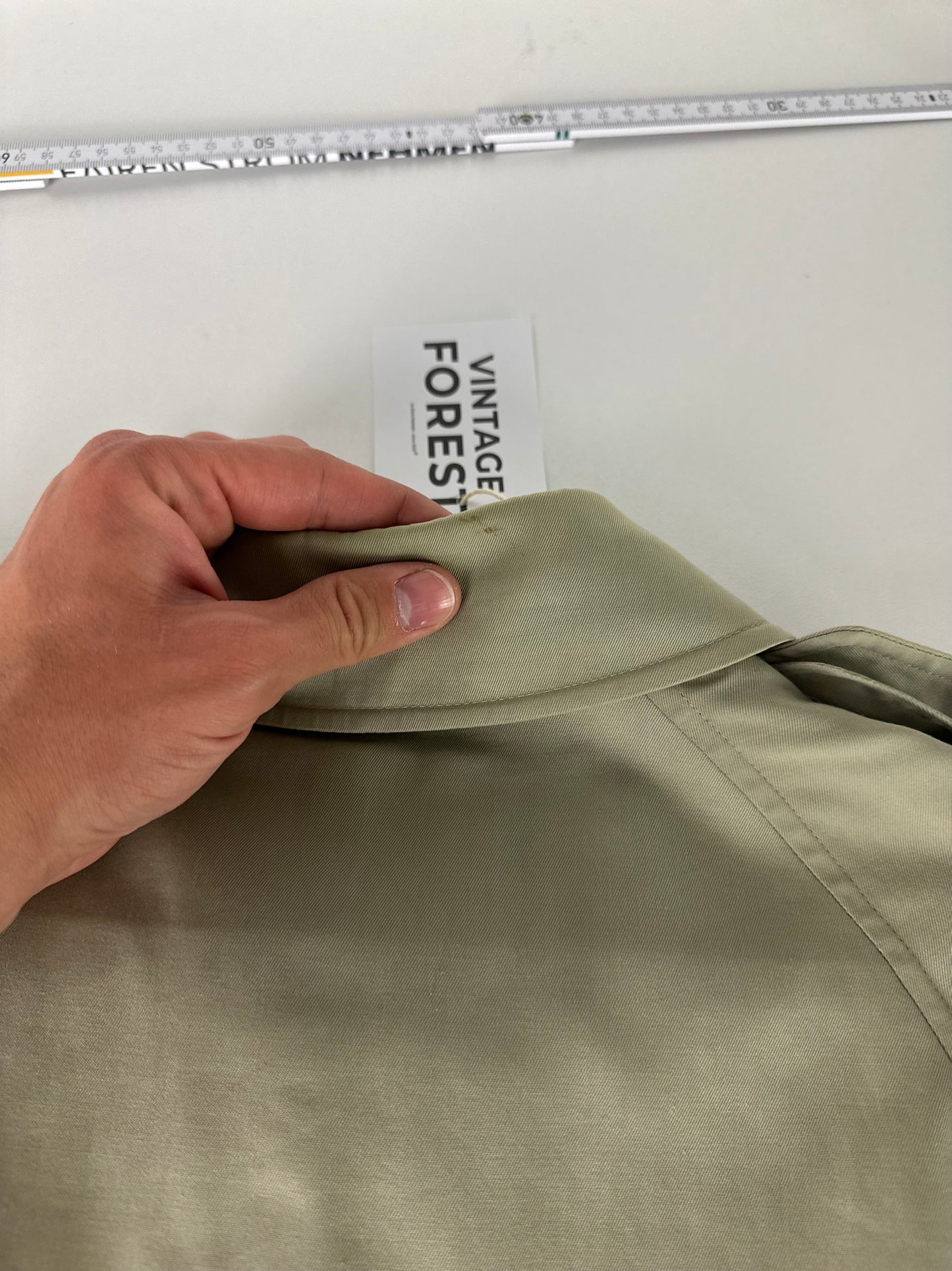 Vintage Burberry Trench Coat Size 6 XXS