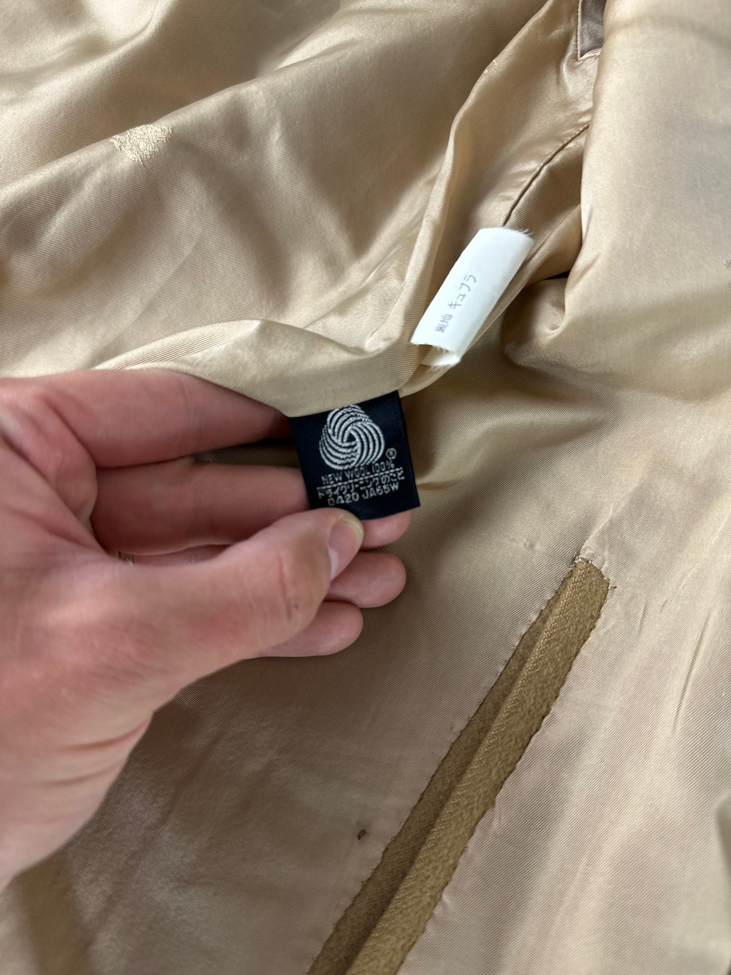Vintage Burberry Wool Coat Size 10 S
