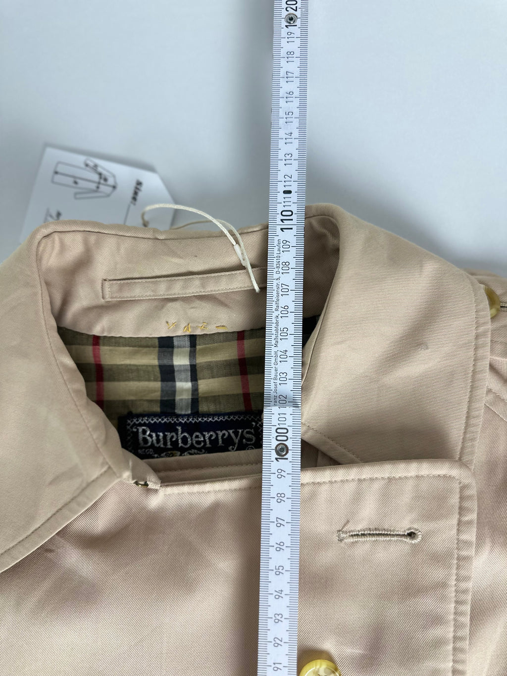 Burberrys Trenchcoat (8/XS)