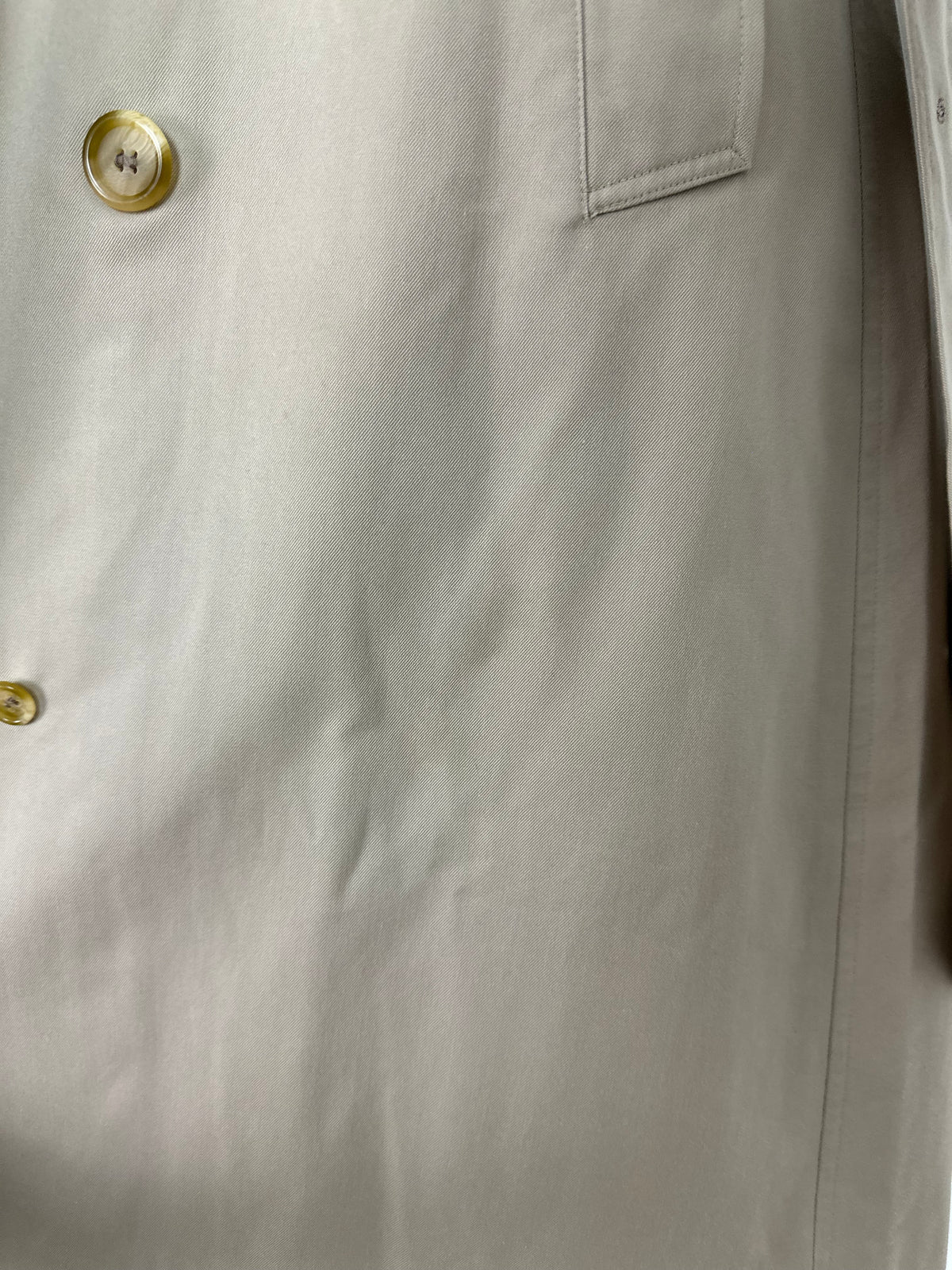 Vintage Burberry Trench Coat Beige Size 8 XS