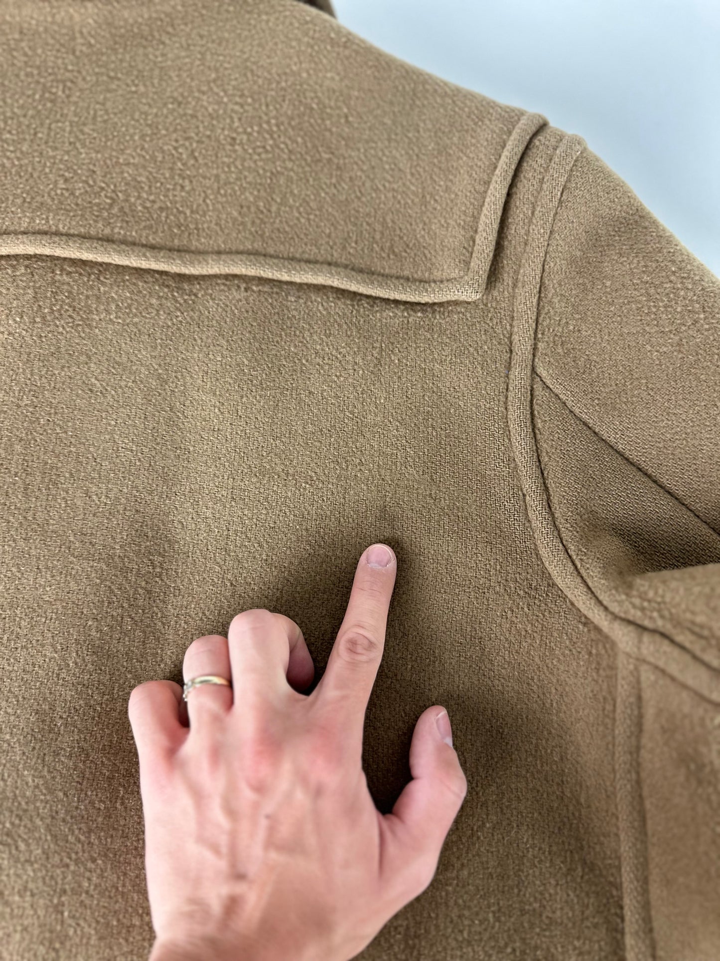 Vintage Burberry Duffle Coat Size 56 XL