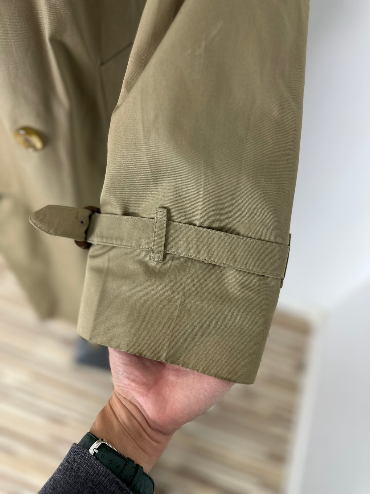 Vintage Burberry Trench Coat Beige Size 50 L